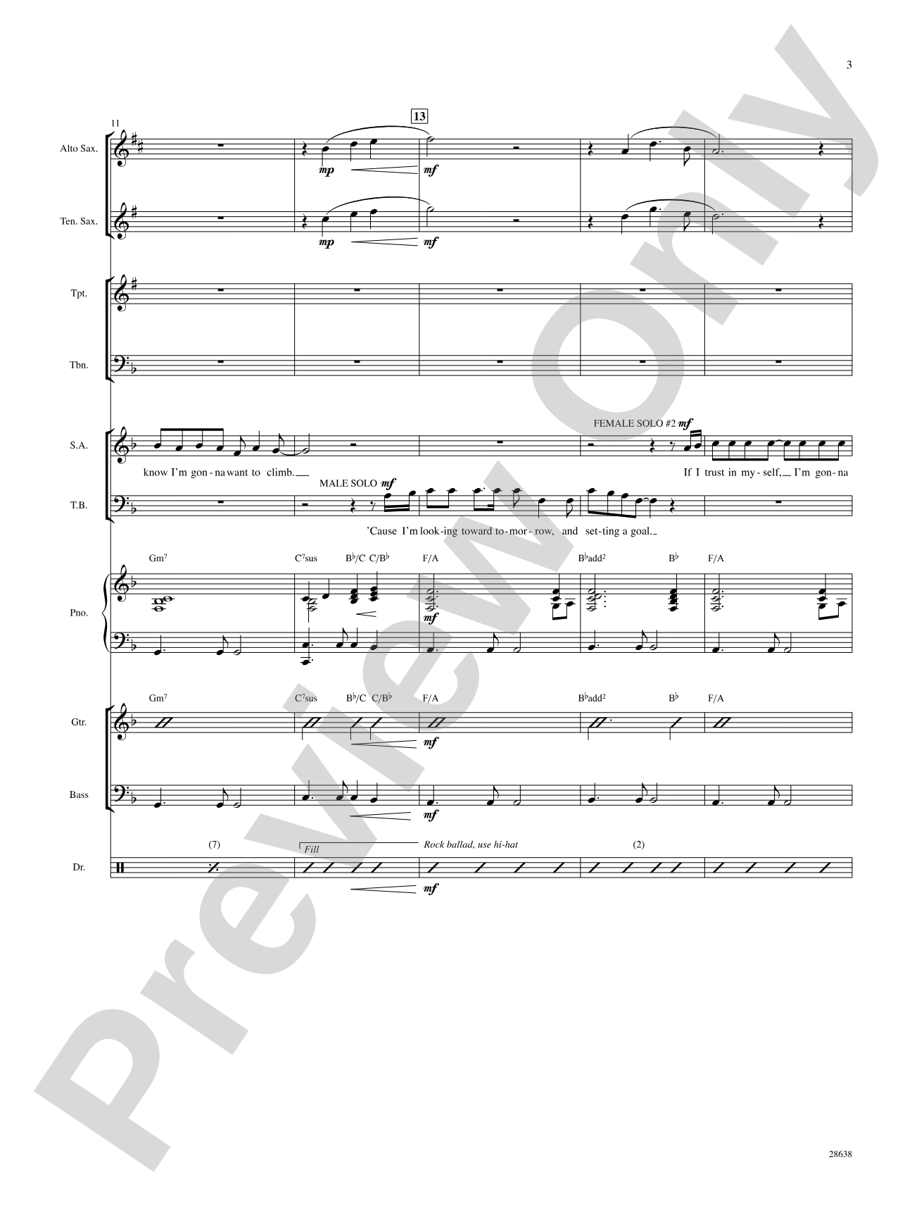 In My Dreams: Choral SoundPax