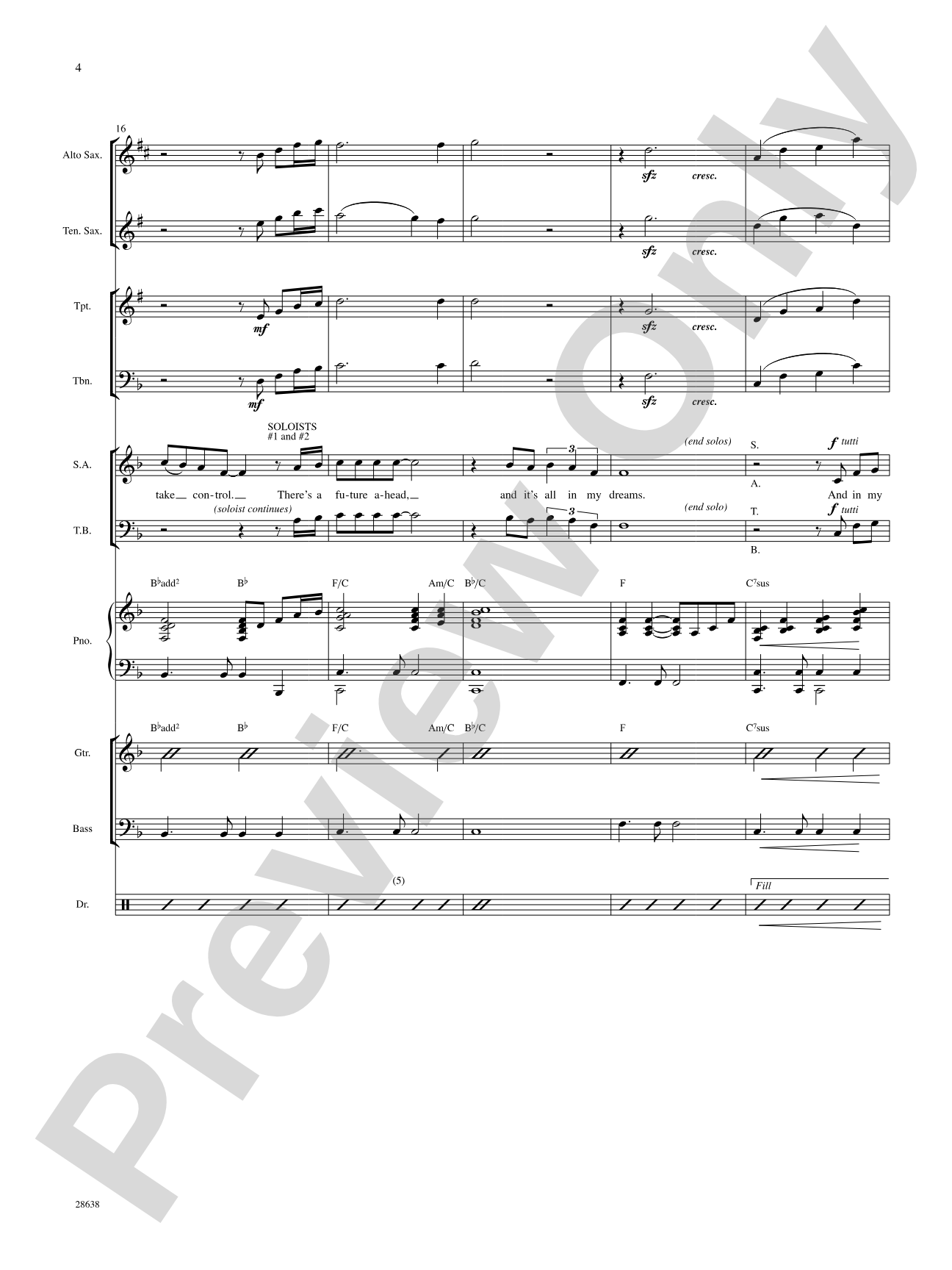 In My Dreams: Choral SoundPax