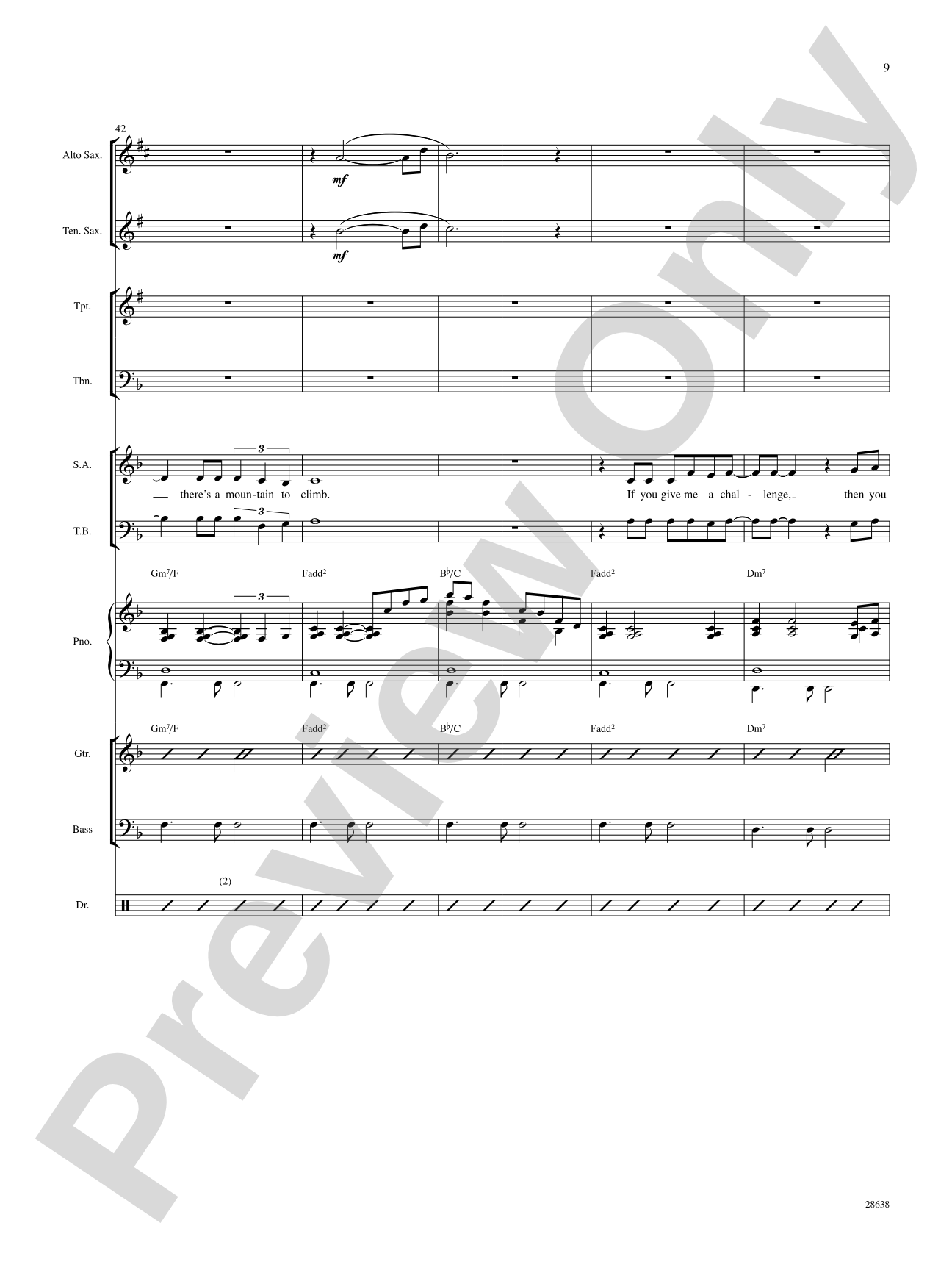 In My Dreams: Choral SoundPax