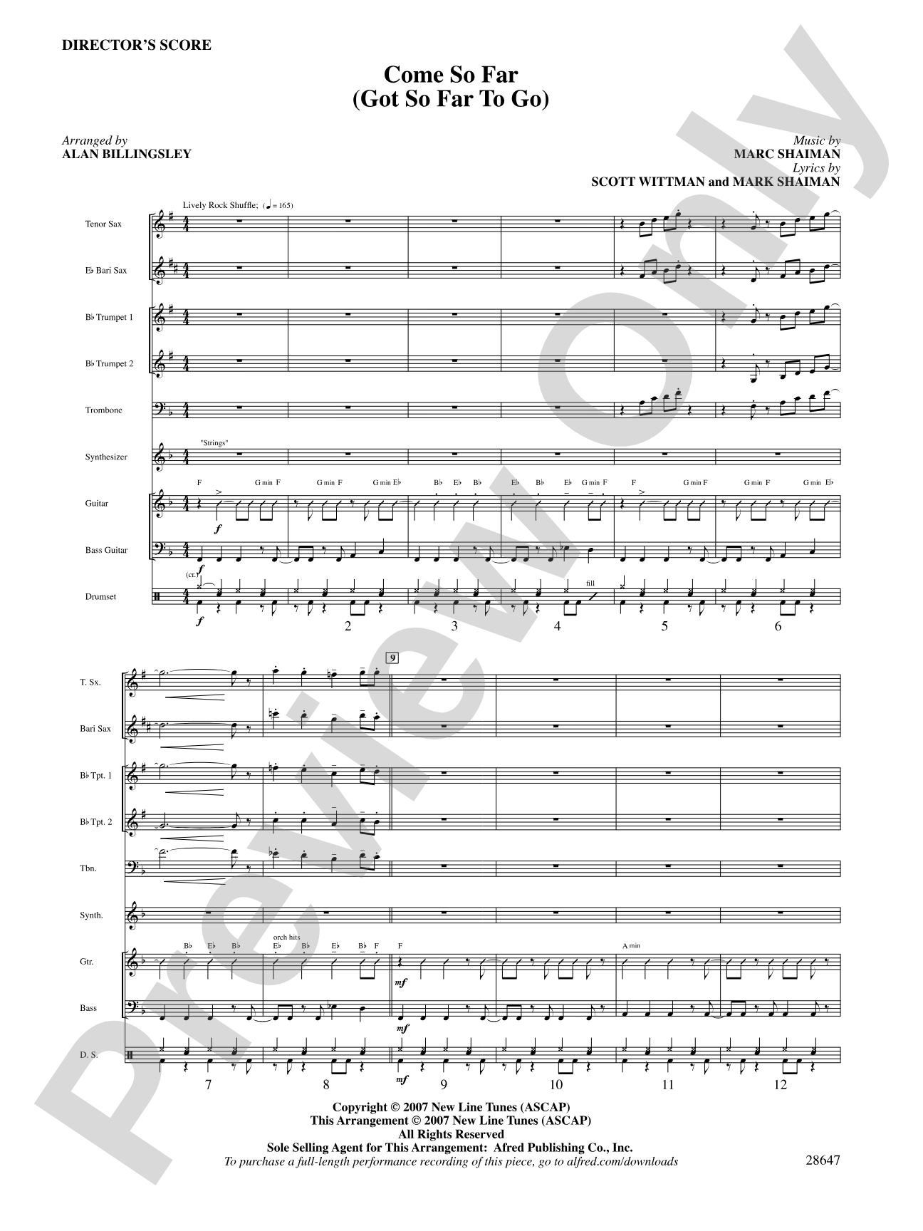 Come So Far (Got So Far to Go) (from Hairspray): Choral SoundPax