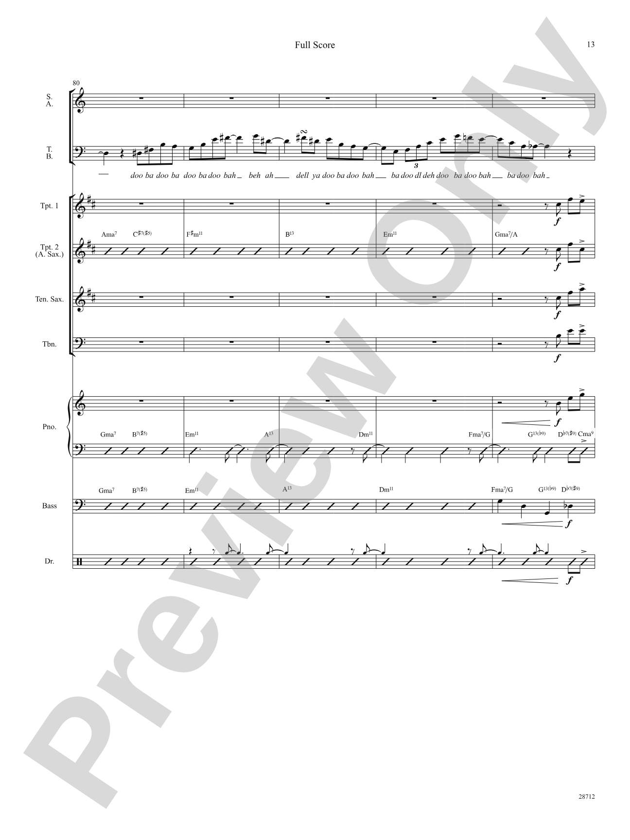 I Could Write a Book: Score: Choral SoundPax