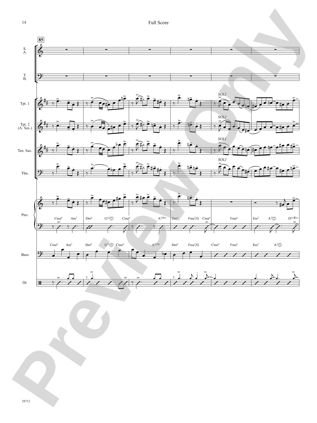 I Could Write a Book: Score: Choral SoundPax