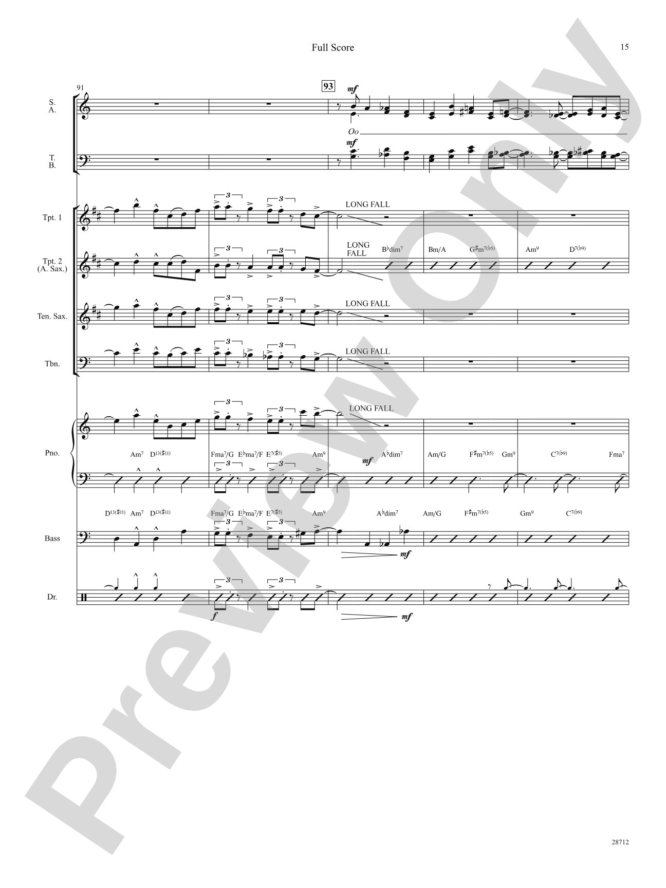 I Could Write a Book: Score: Choral SoundPax