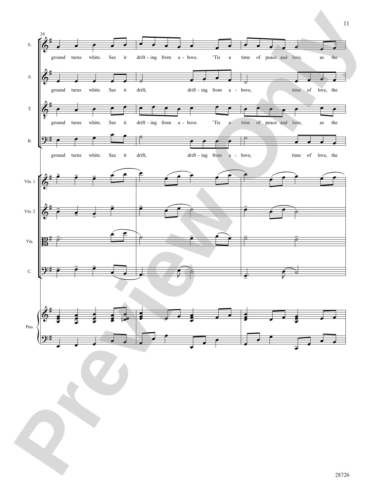 Seasons (A Choral Song Cycle): Choral SoundPax