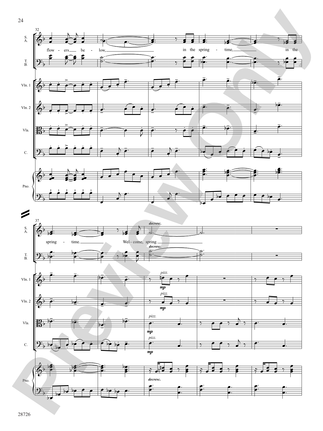 Seasons (A Choral Song Cycle): Choral SoundPax