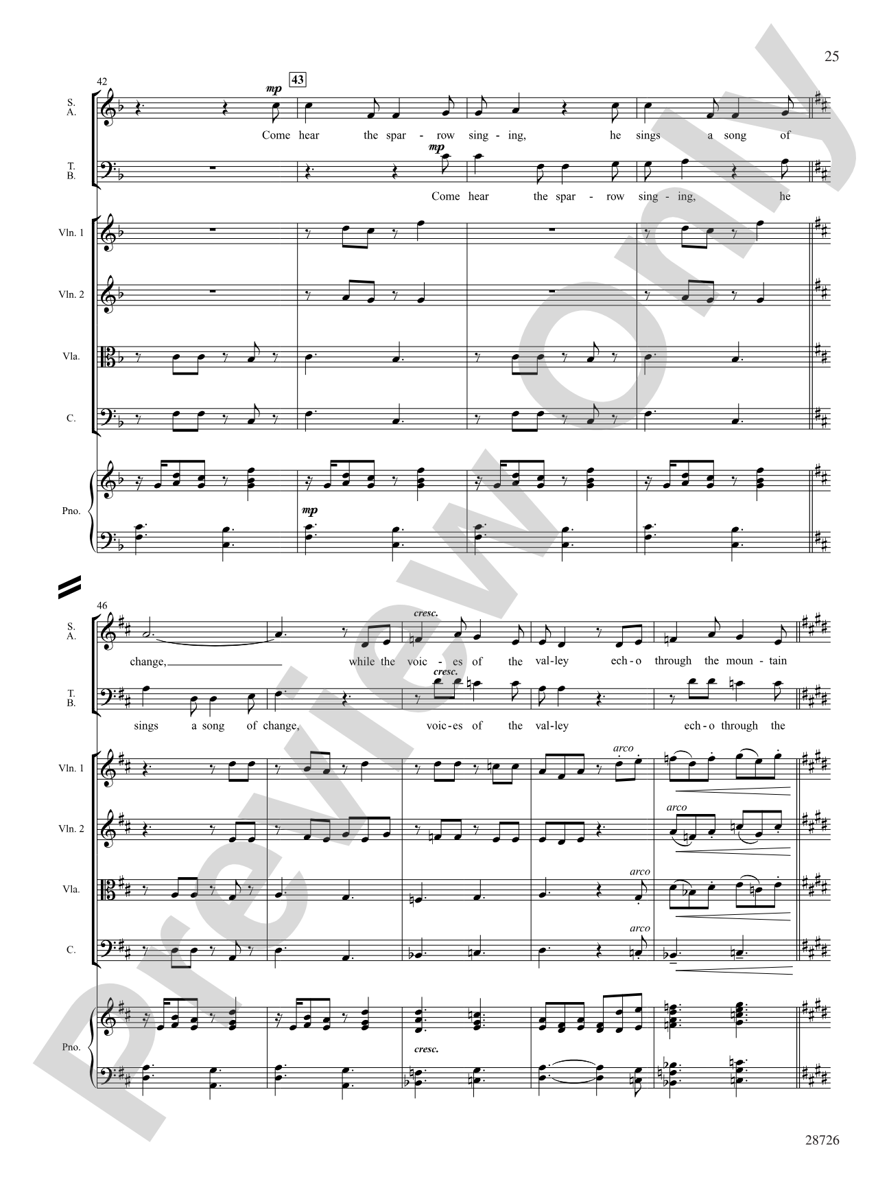 Seasons (A Choral Song Cycle): Choral SoundPax