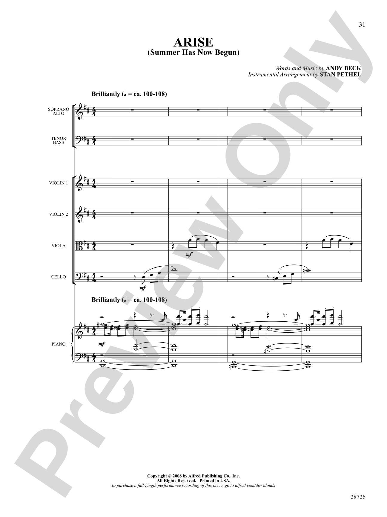 Seasons (A Choral Song Cycle): Choral SoundPax