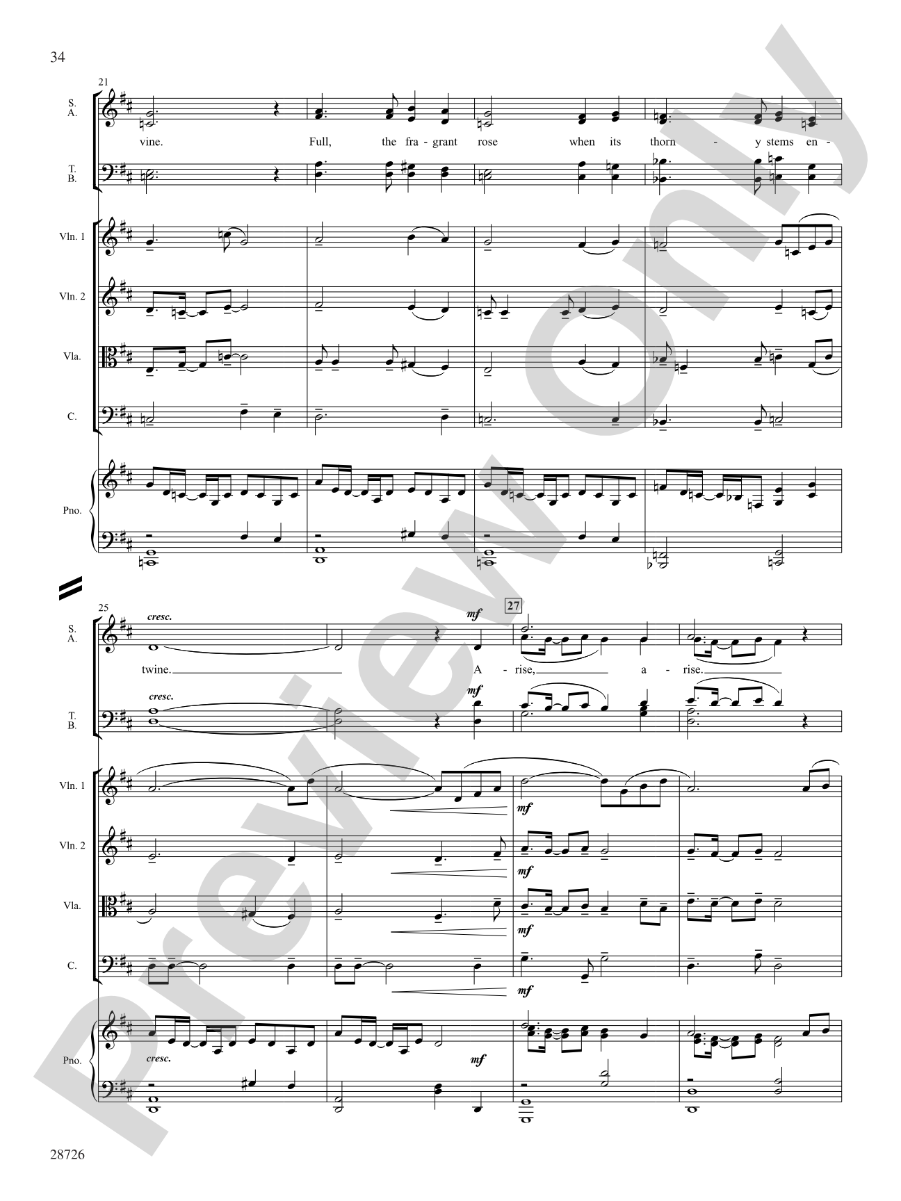 Seasons (A Choral Song Cycle): Choral SoundPax