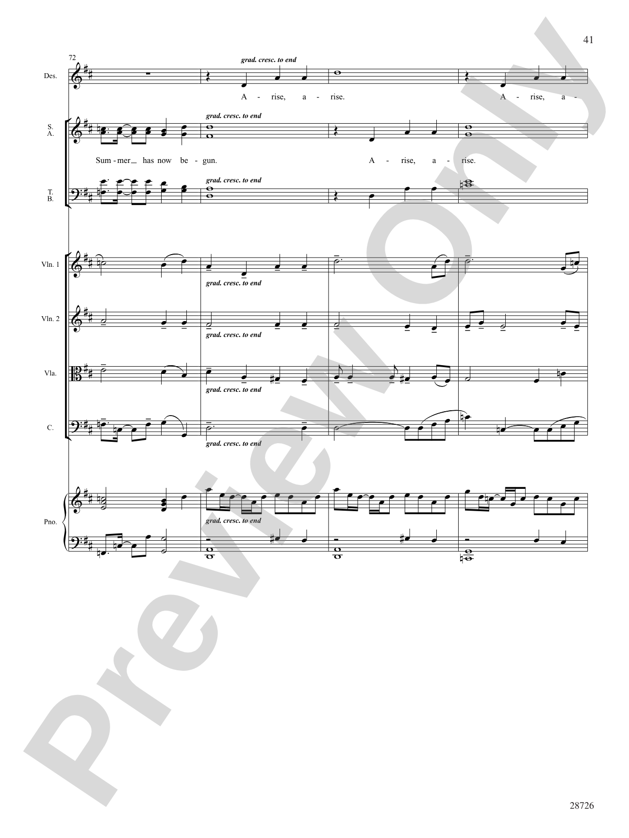 Seasons (A Choral Song Cycle): Choral SoundPax