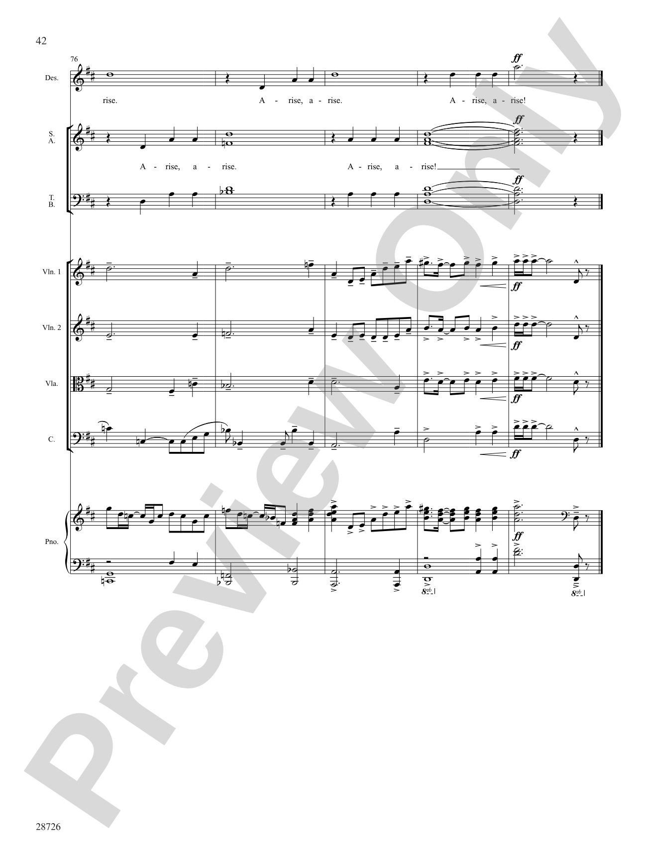 Seasons (A Choral Song Cycle): Choral SoundPax