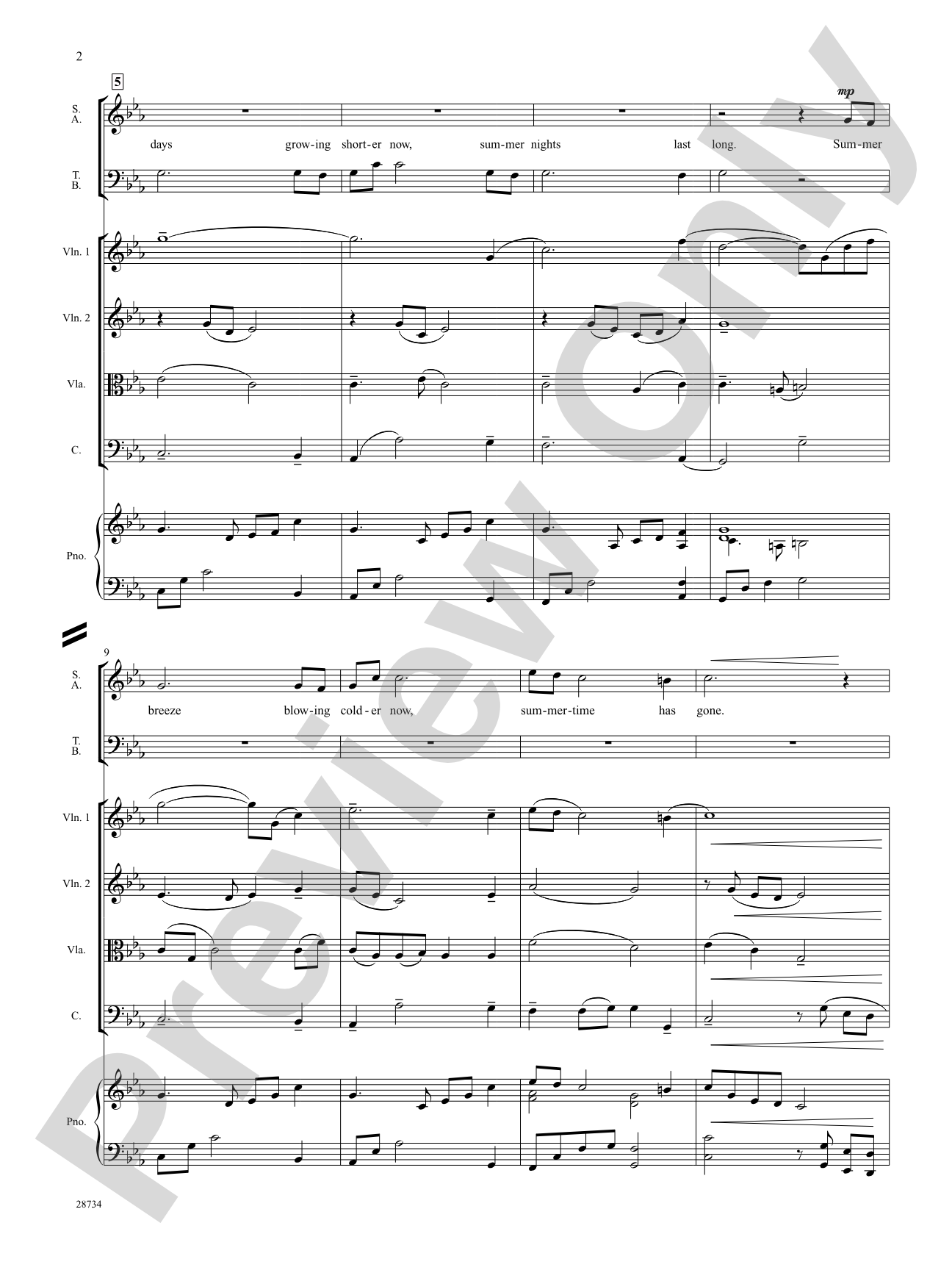 Autumn: Choral SoundPax