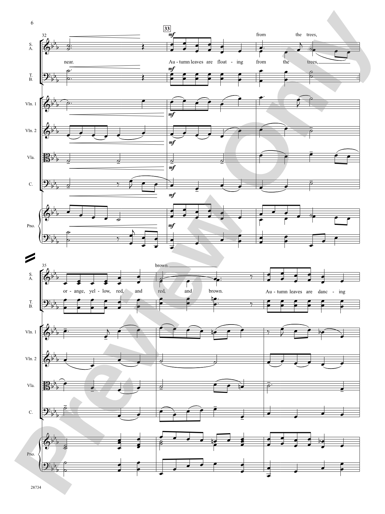 Autumn: Choral SoundPax