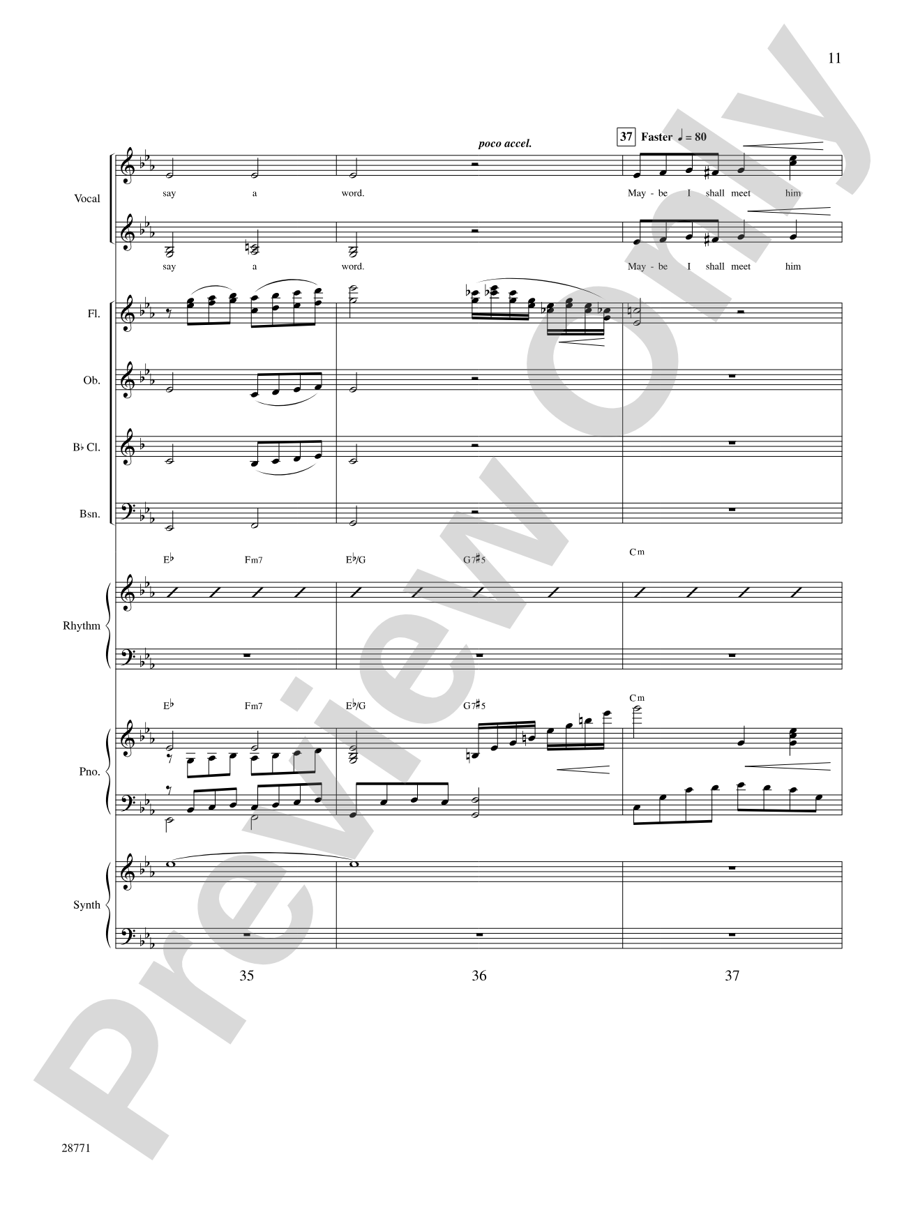 The Man I Love: Choral SoundPax