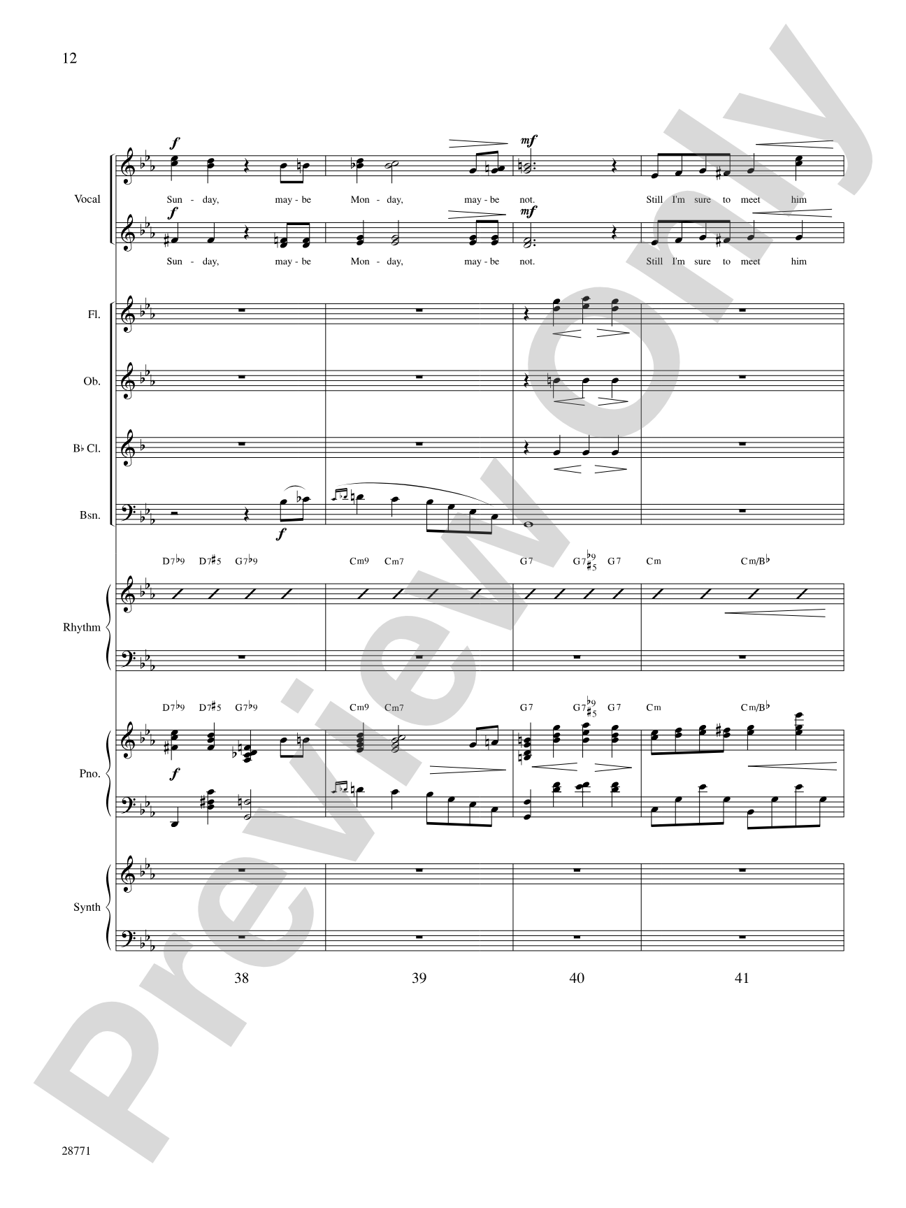 The Man I Love: Choral SoundPax
