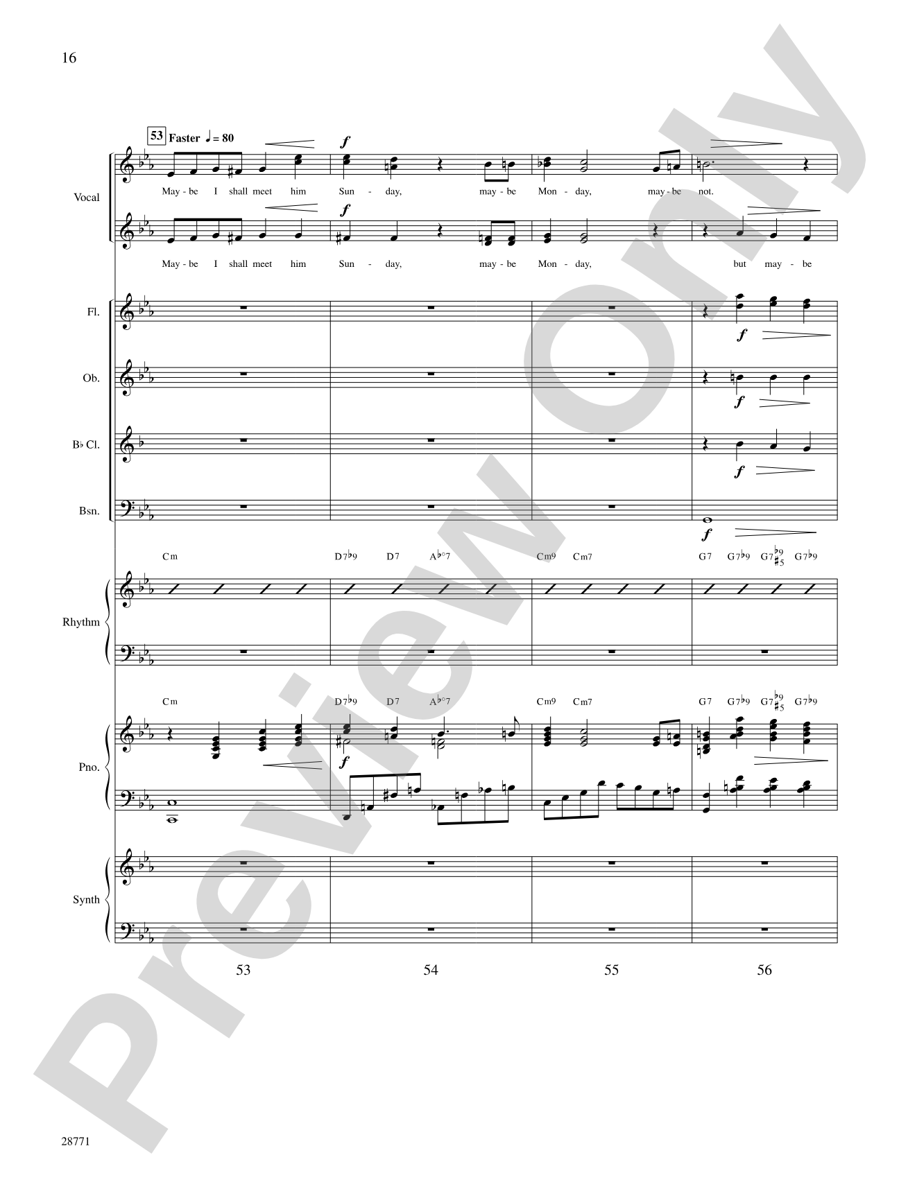 The Man I Love: Choral SoundPax