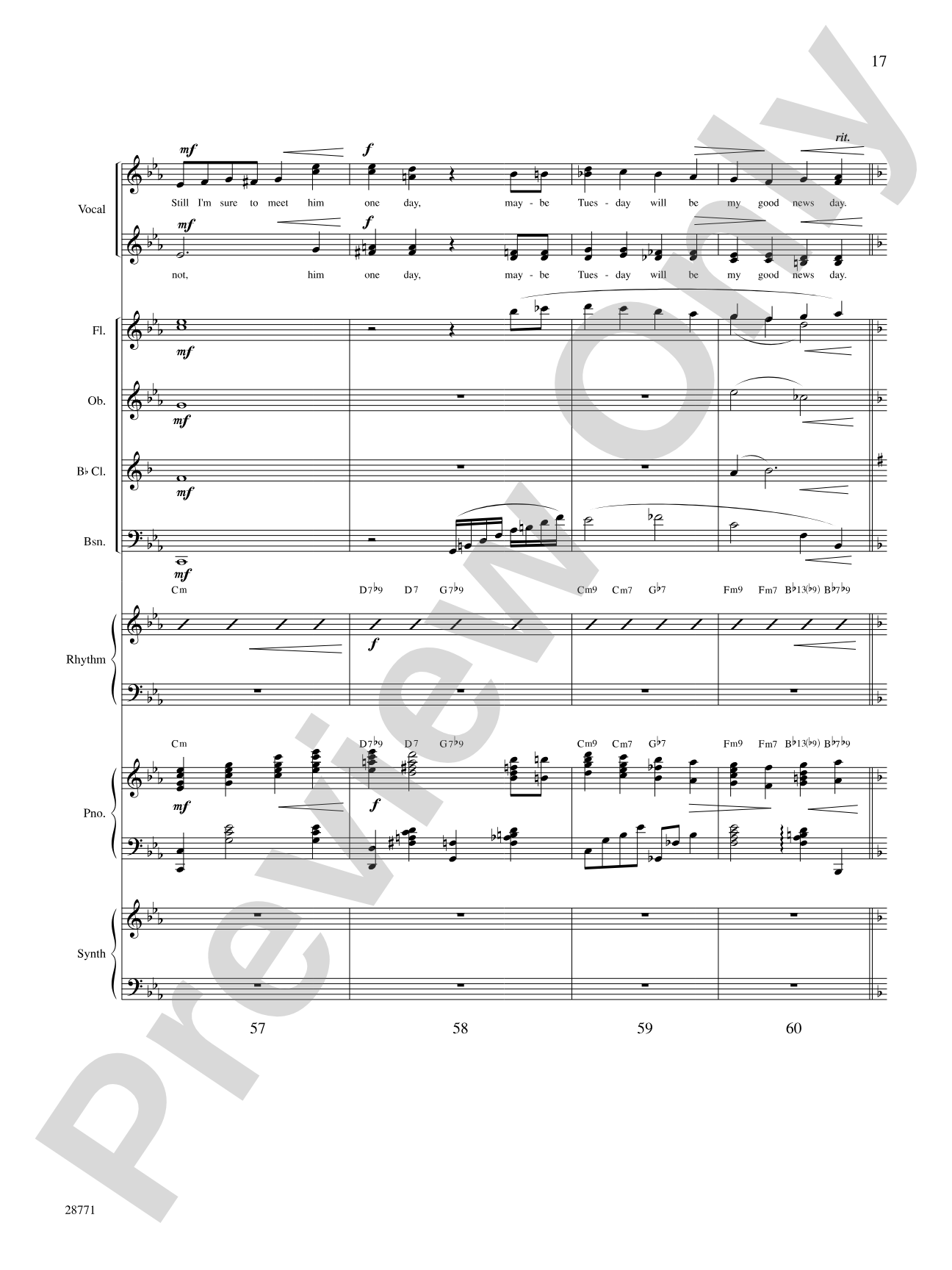 The Man I Love: Choral SoundPax