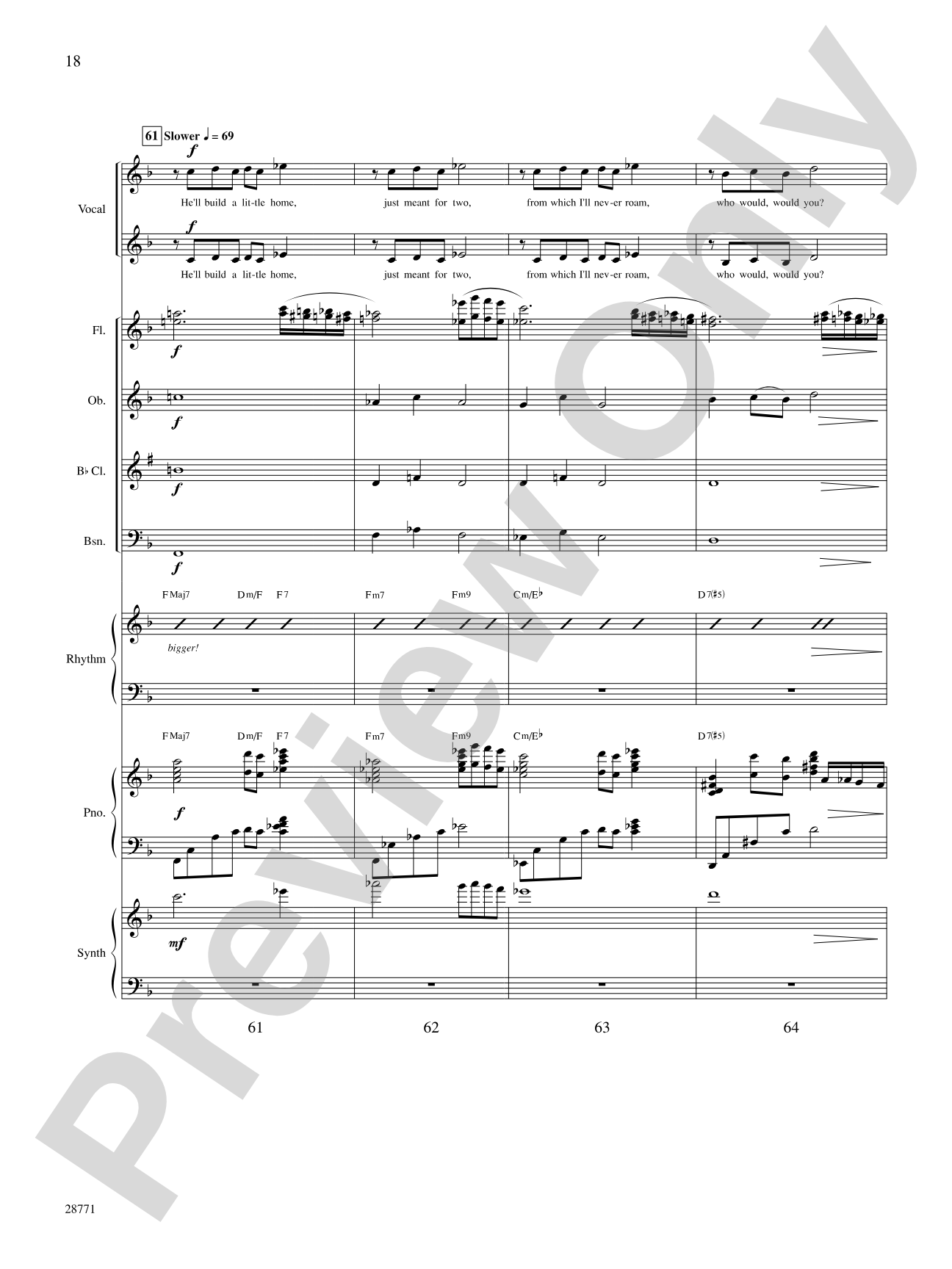 The Man I Love: Choral SoundPax