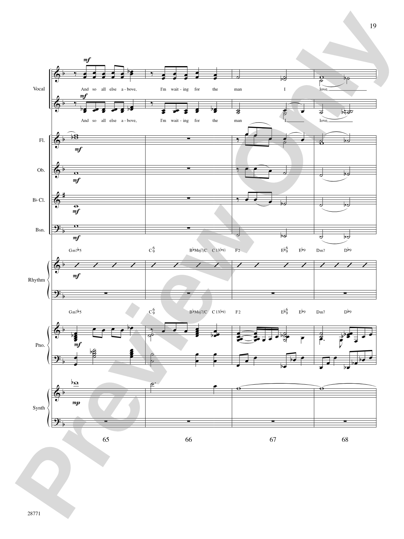 The Man I Love: Choral SoundPax