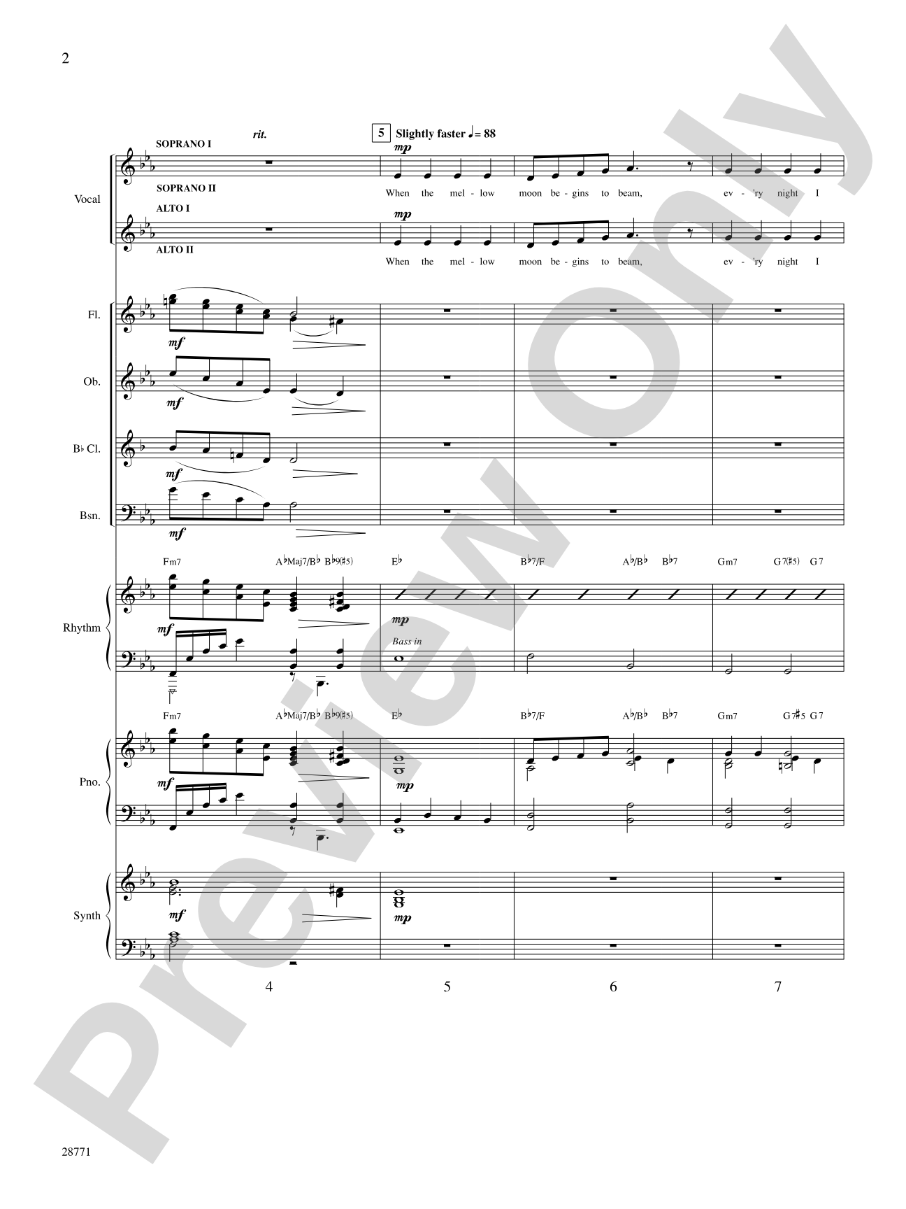 The Man I Love: Choral SoundPax