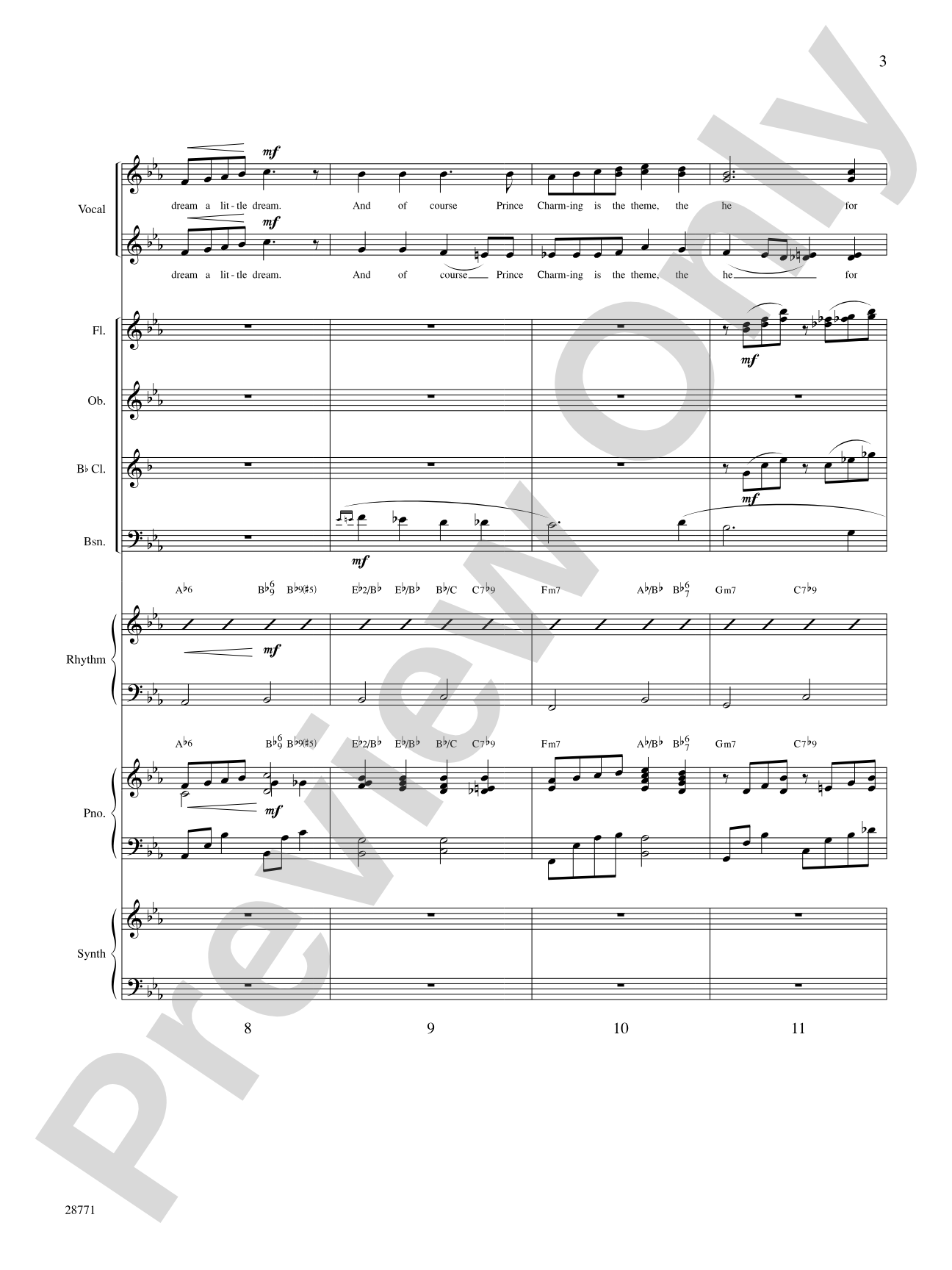 The Man I Love: Choral SoundPax
