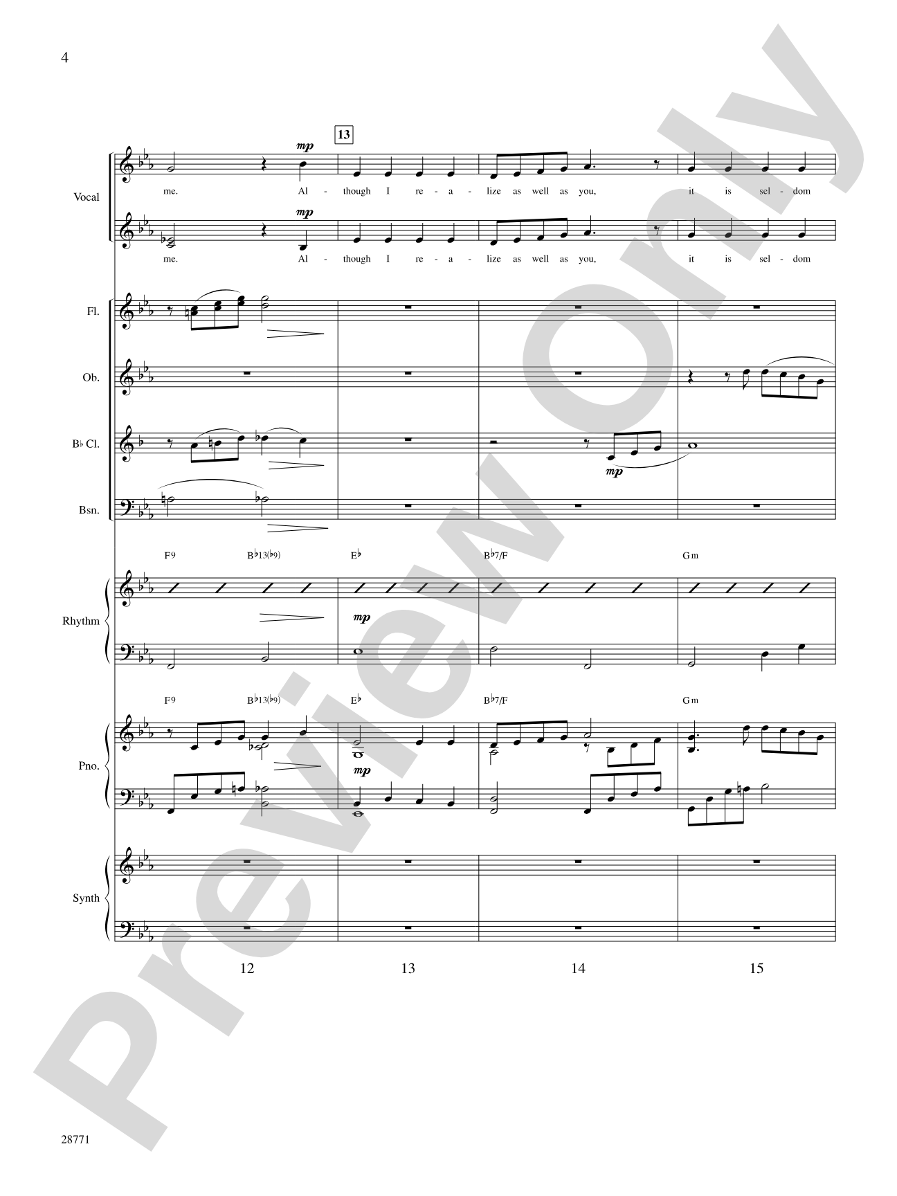 The Man I Love: Choral SoundPax