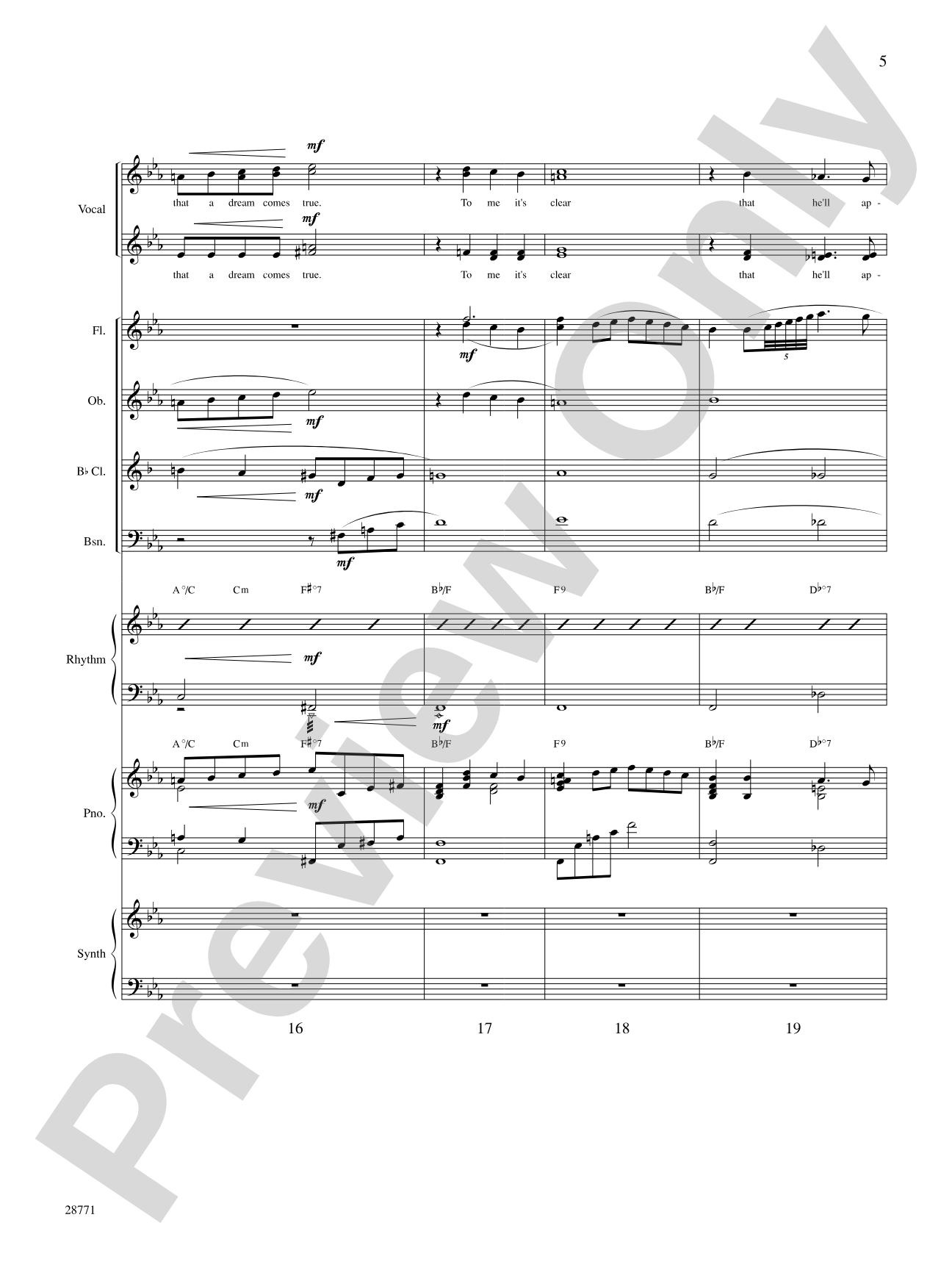 The Man I Love: Choral SoundPax