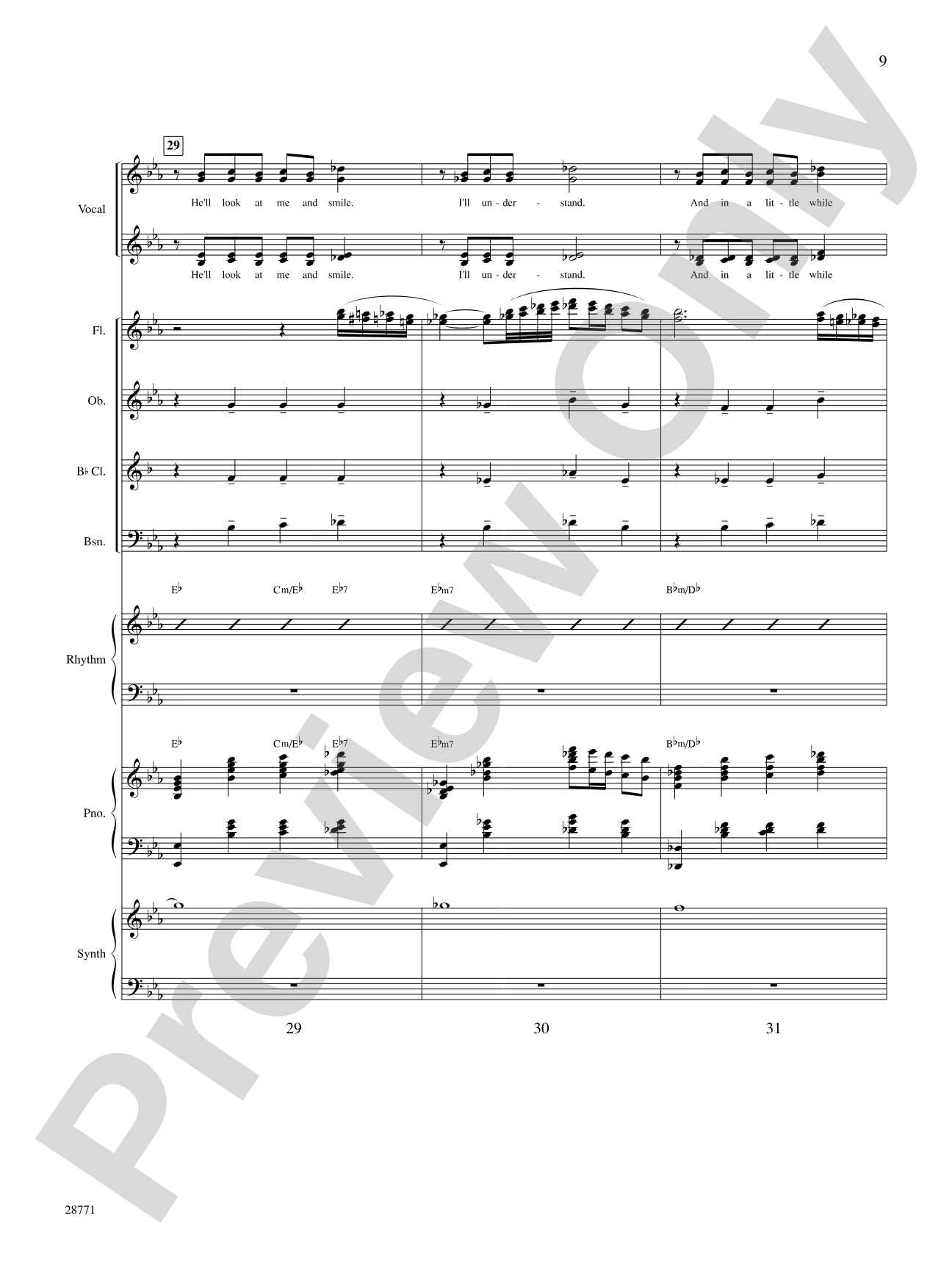 The Man I Love: Choral SoundPax
