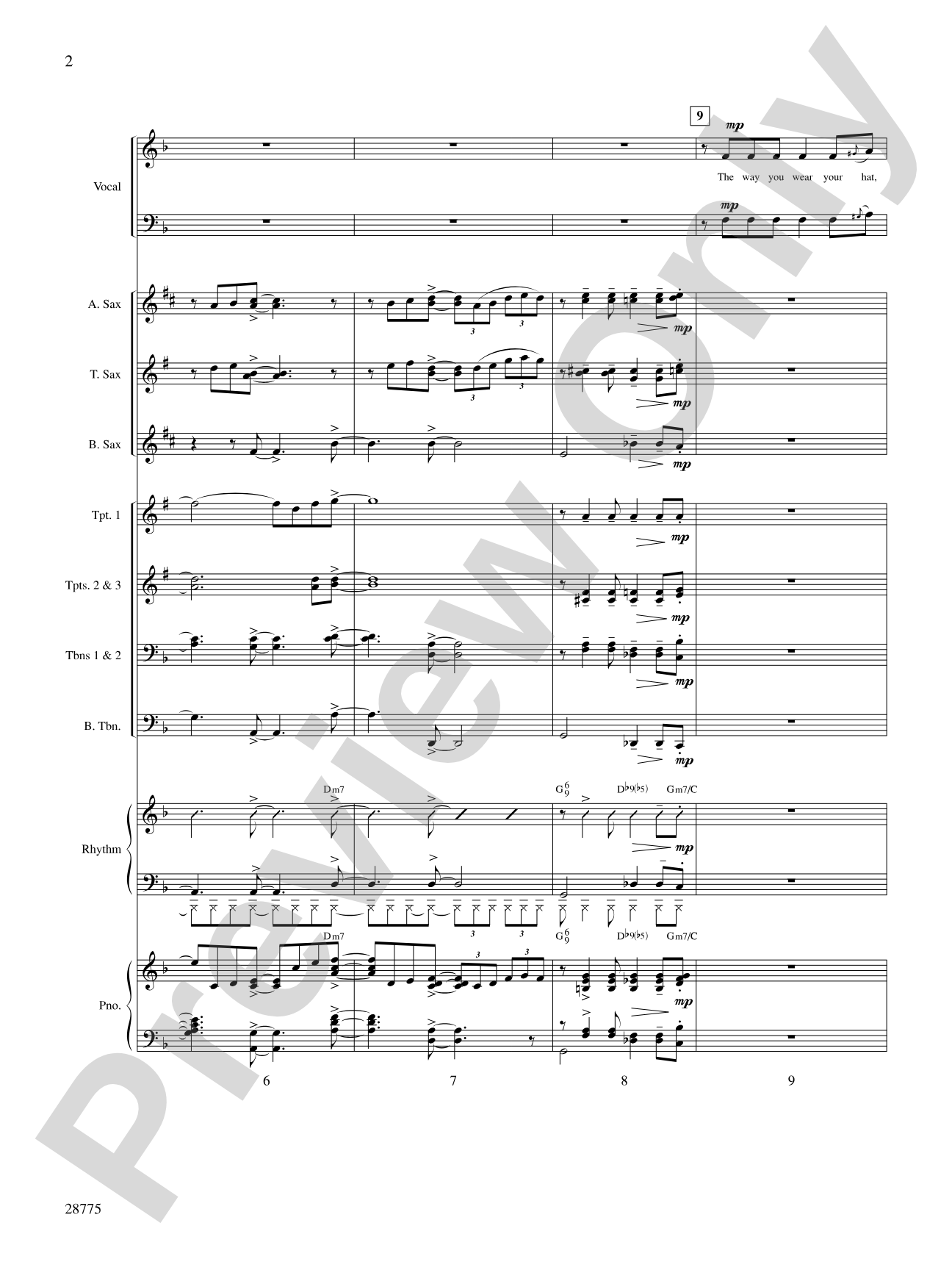 They Can't Take That Away from Me: Choral SoundPax