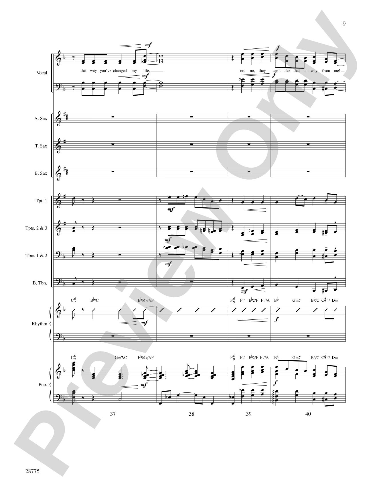 They Can't Take That Away from Me: Choral SoundPax