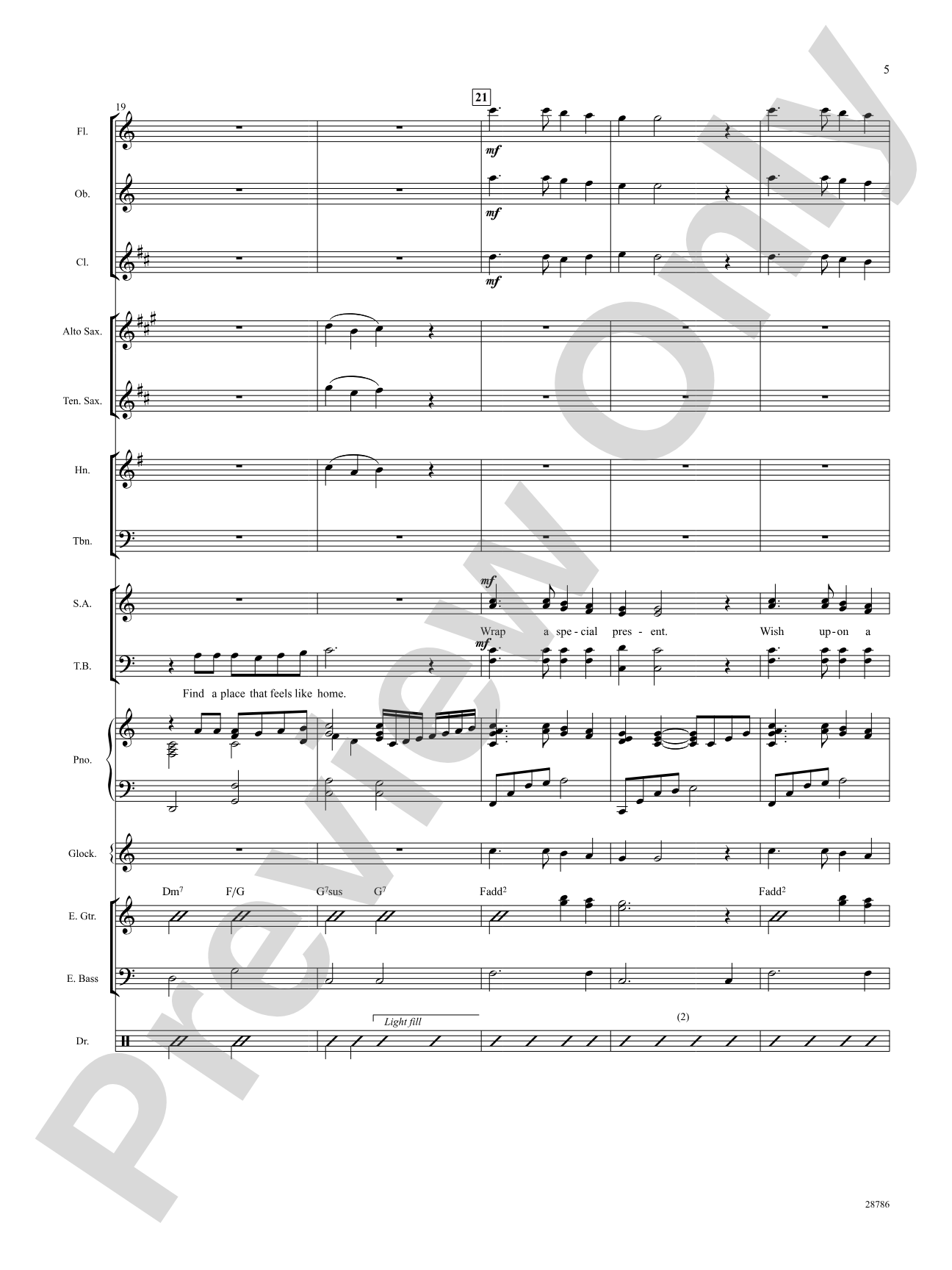 A Place Like Home (A Holiday Wish): Choral SoundPax