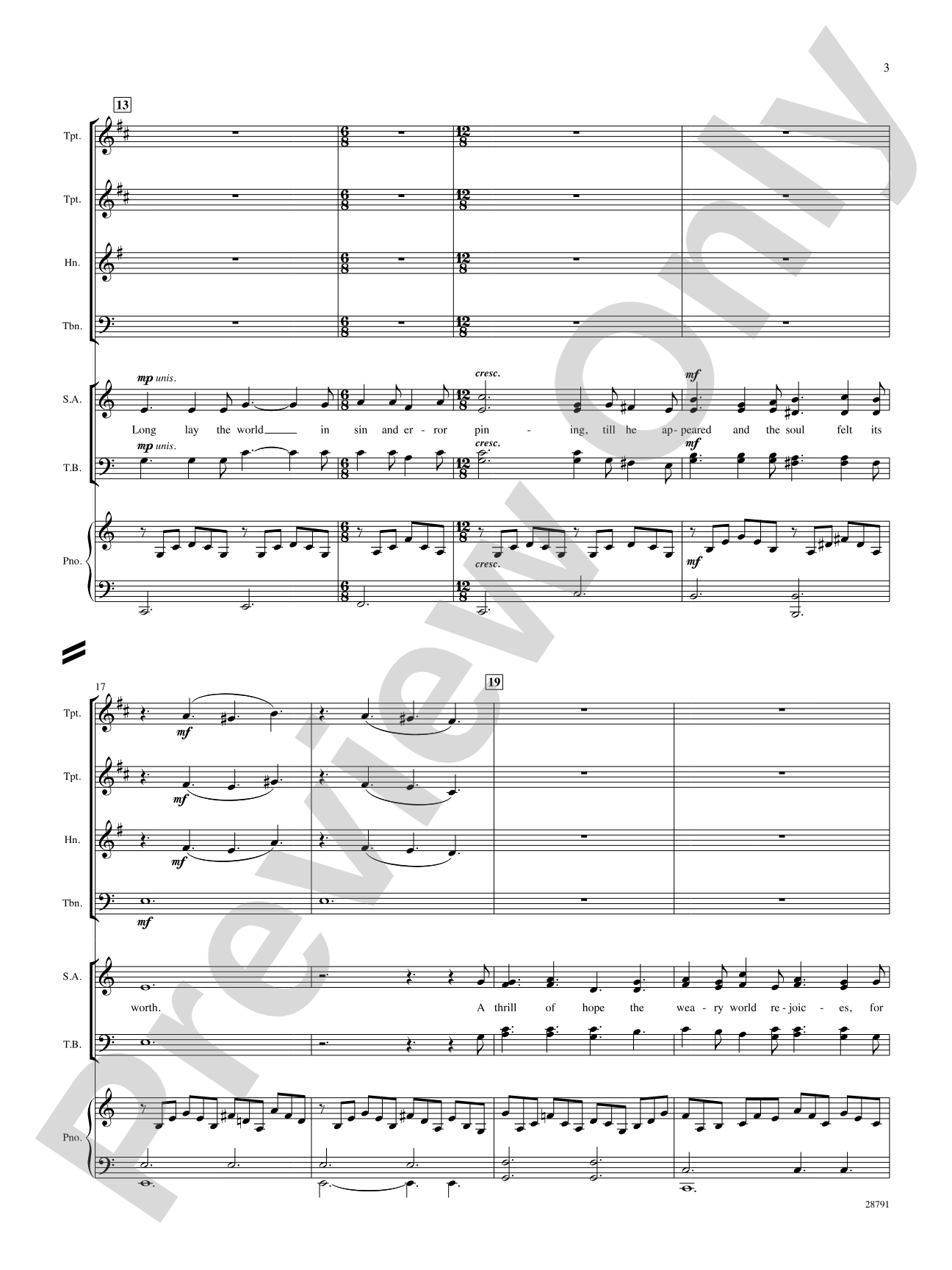 O Holy Night: Choral SoundPax