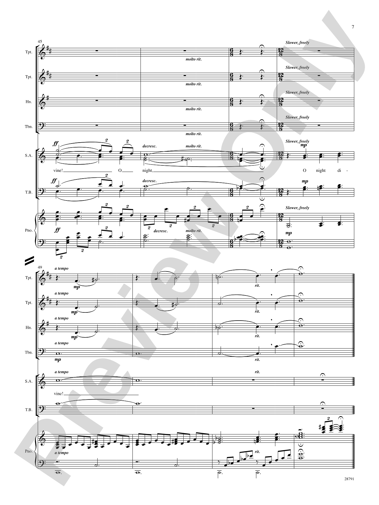 O Holy Night: Choral SoundPax