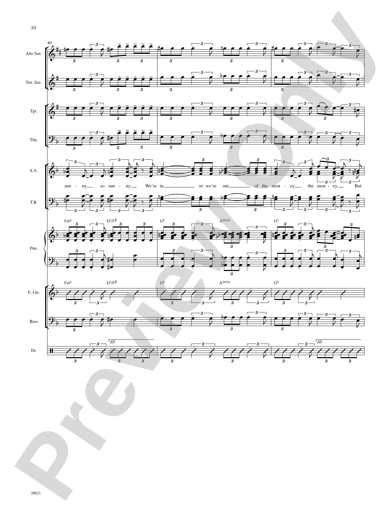 Come Rain or Come Shine: Choral SoundPax