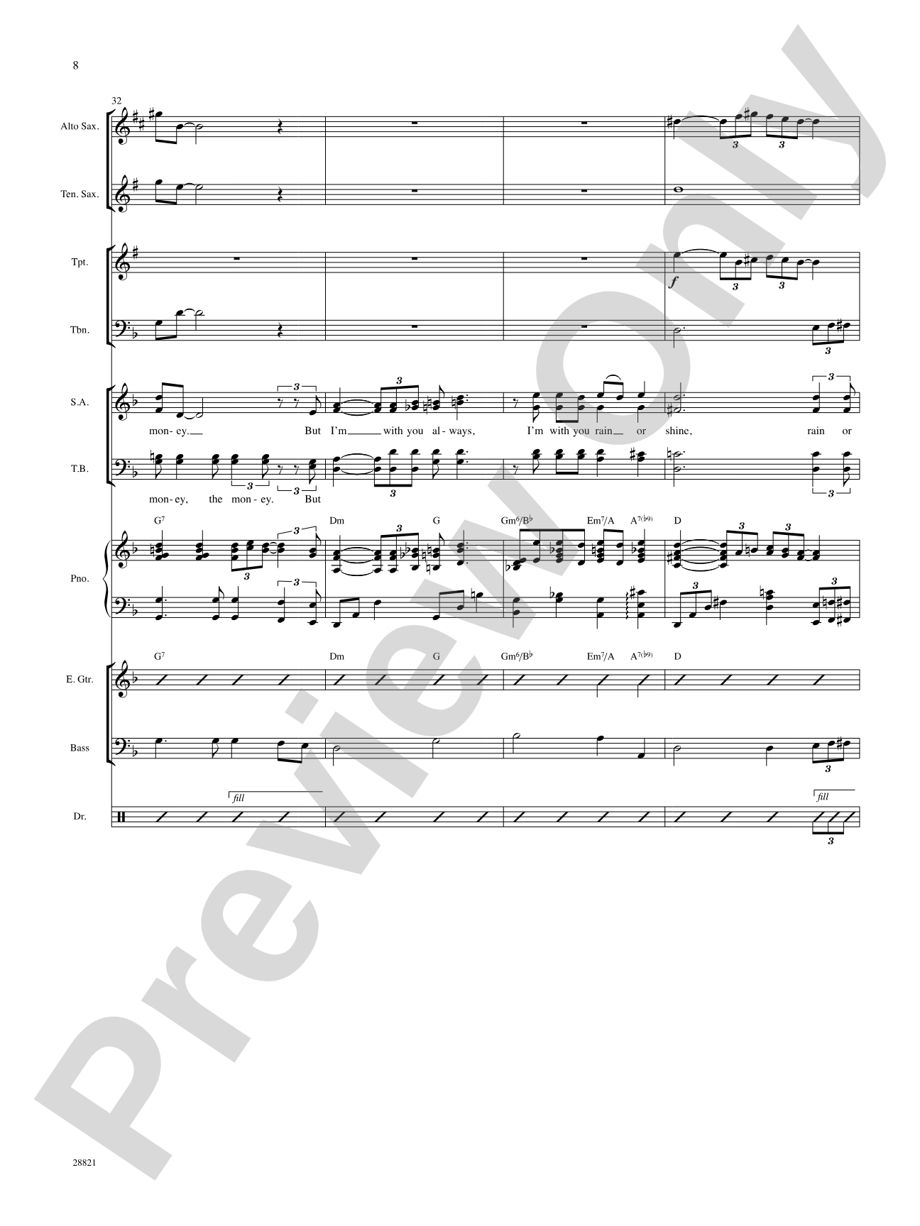 Come Rain or Come Shine: Choral SoundPax