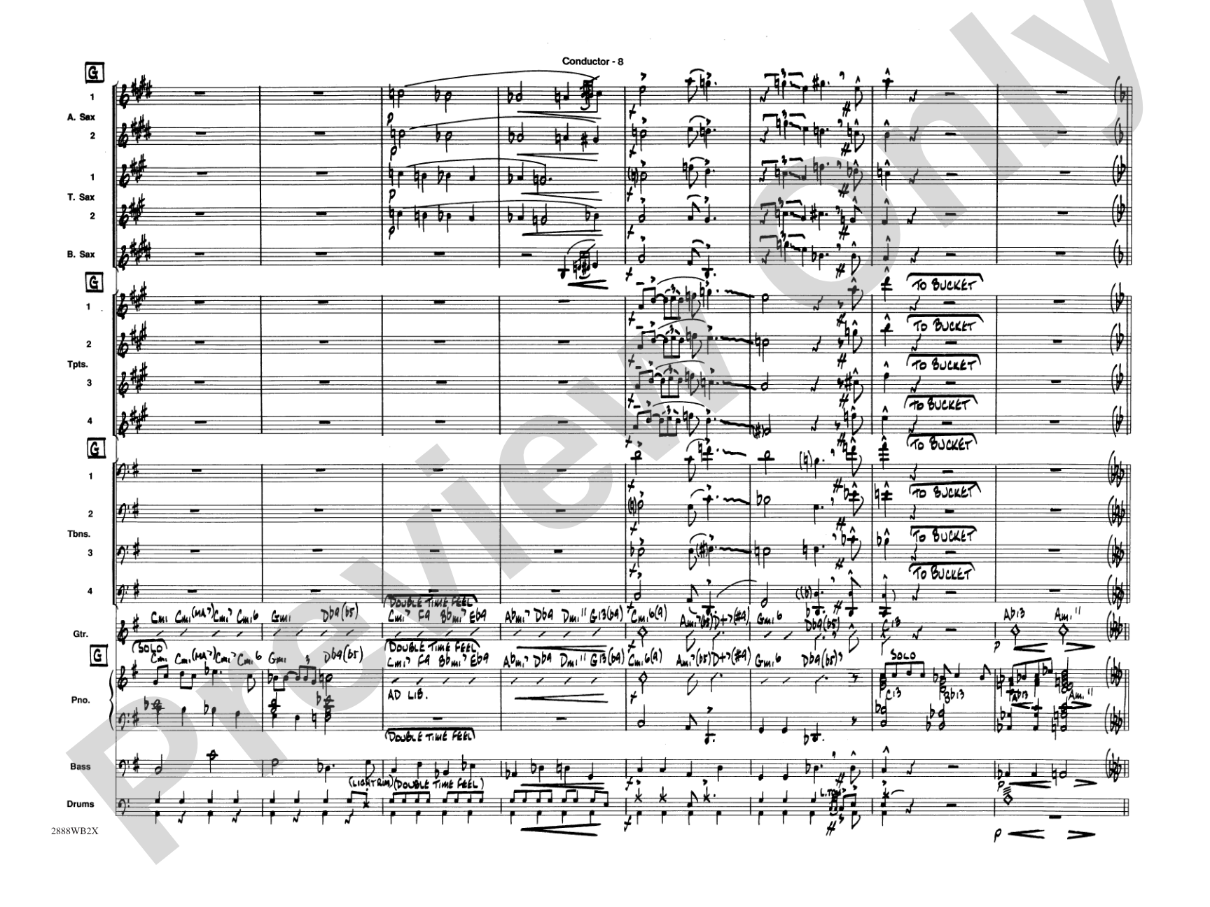 Willow Weep for Me: Score