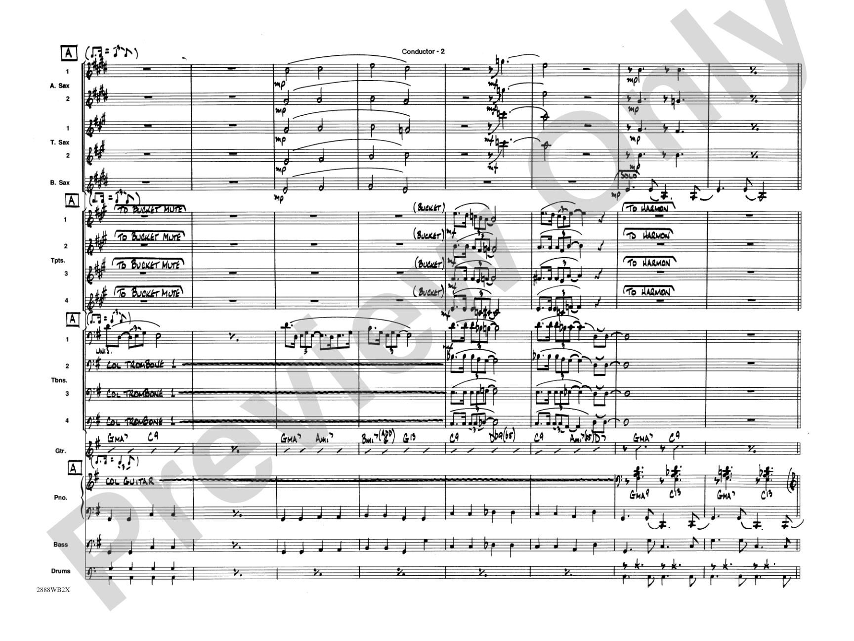 Willow Weep for Me: Score