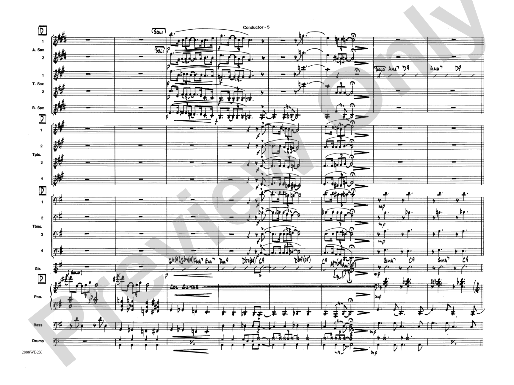 Willow Weep for Me: Score