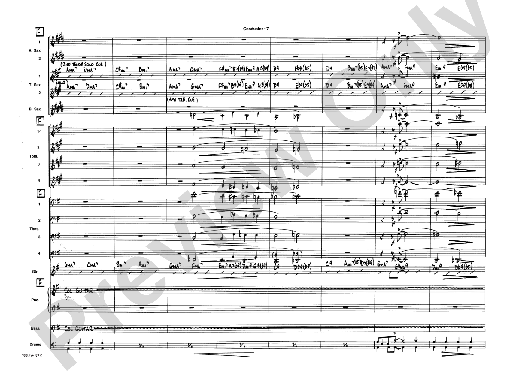 Willow Weep for Me: Score