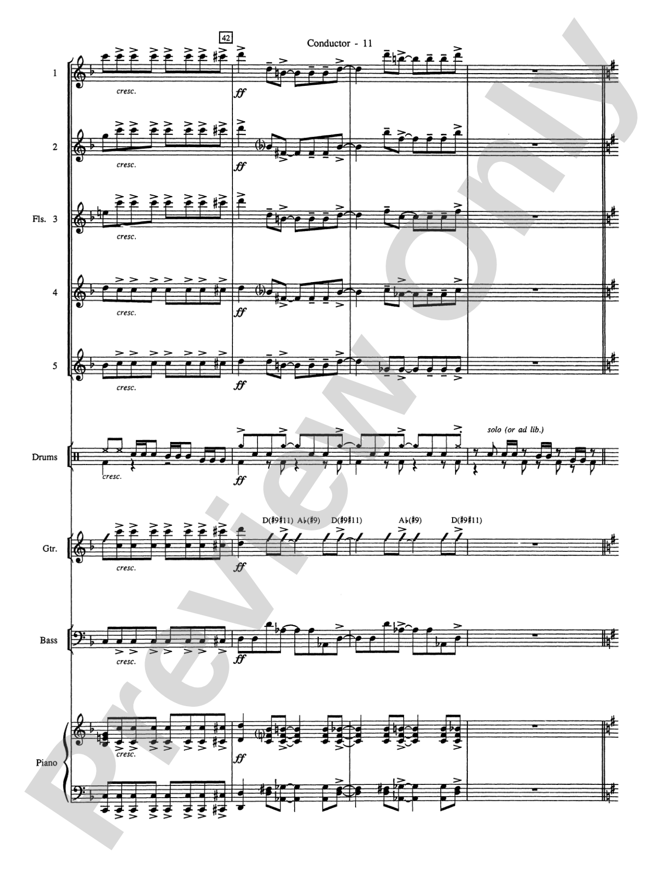 Batman Theme (from the Original TV Series): Flute Choir