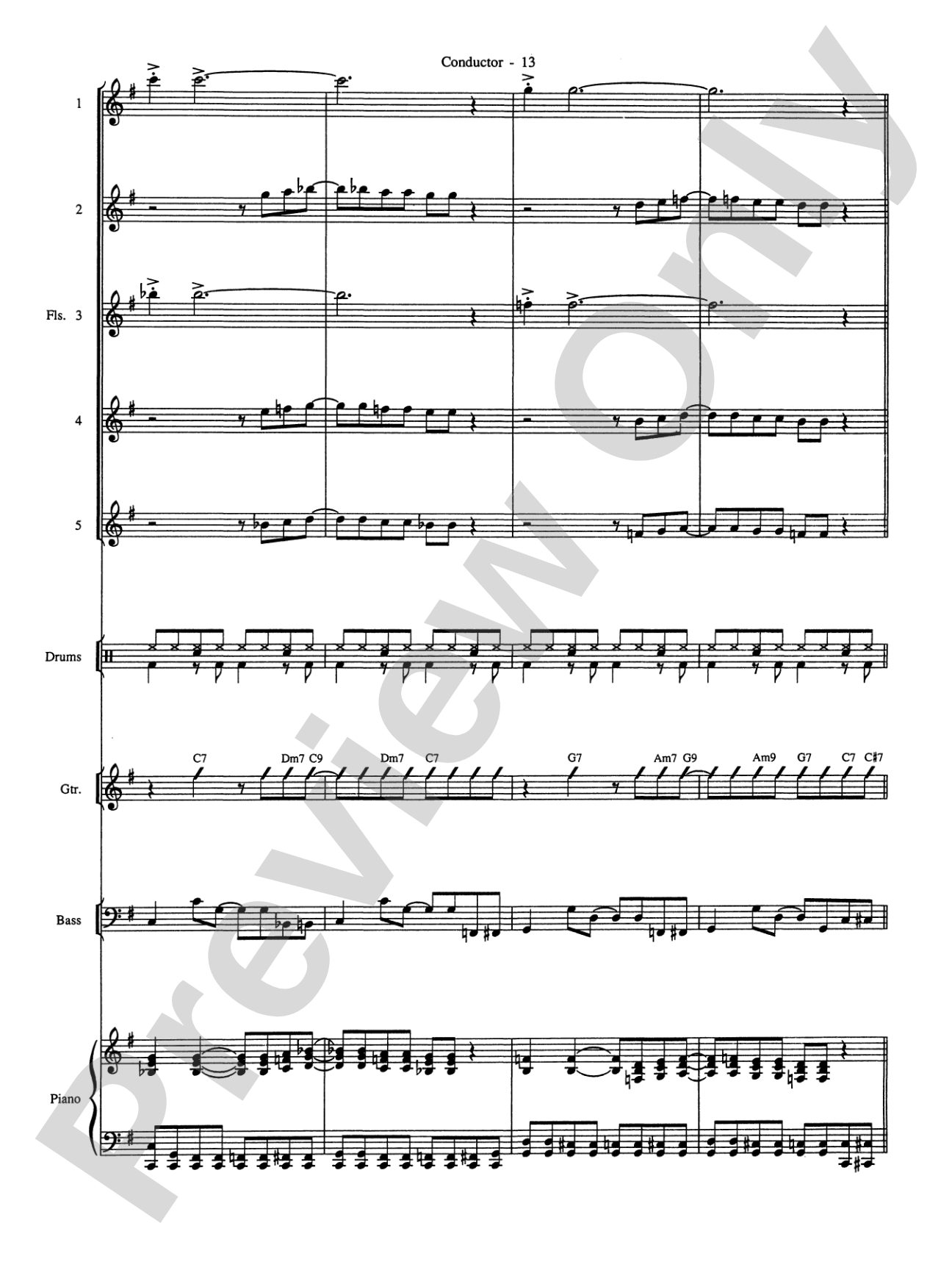 Batman Theme (from the Original TV Series): Flute Choir
