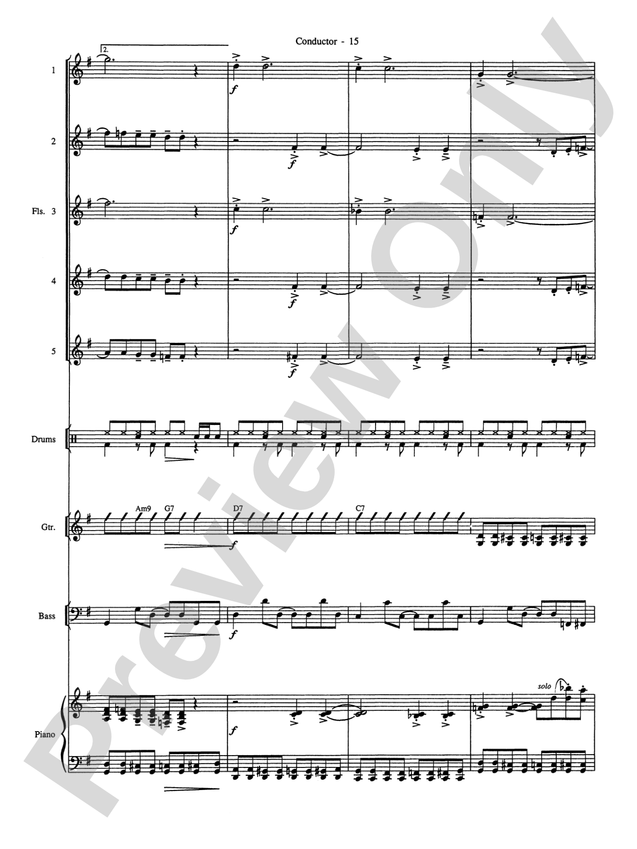 Batman Theme (from the Original TV Series): Flute Choir