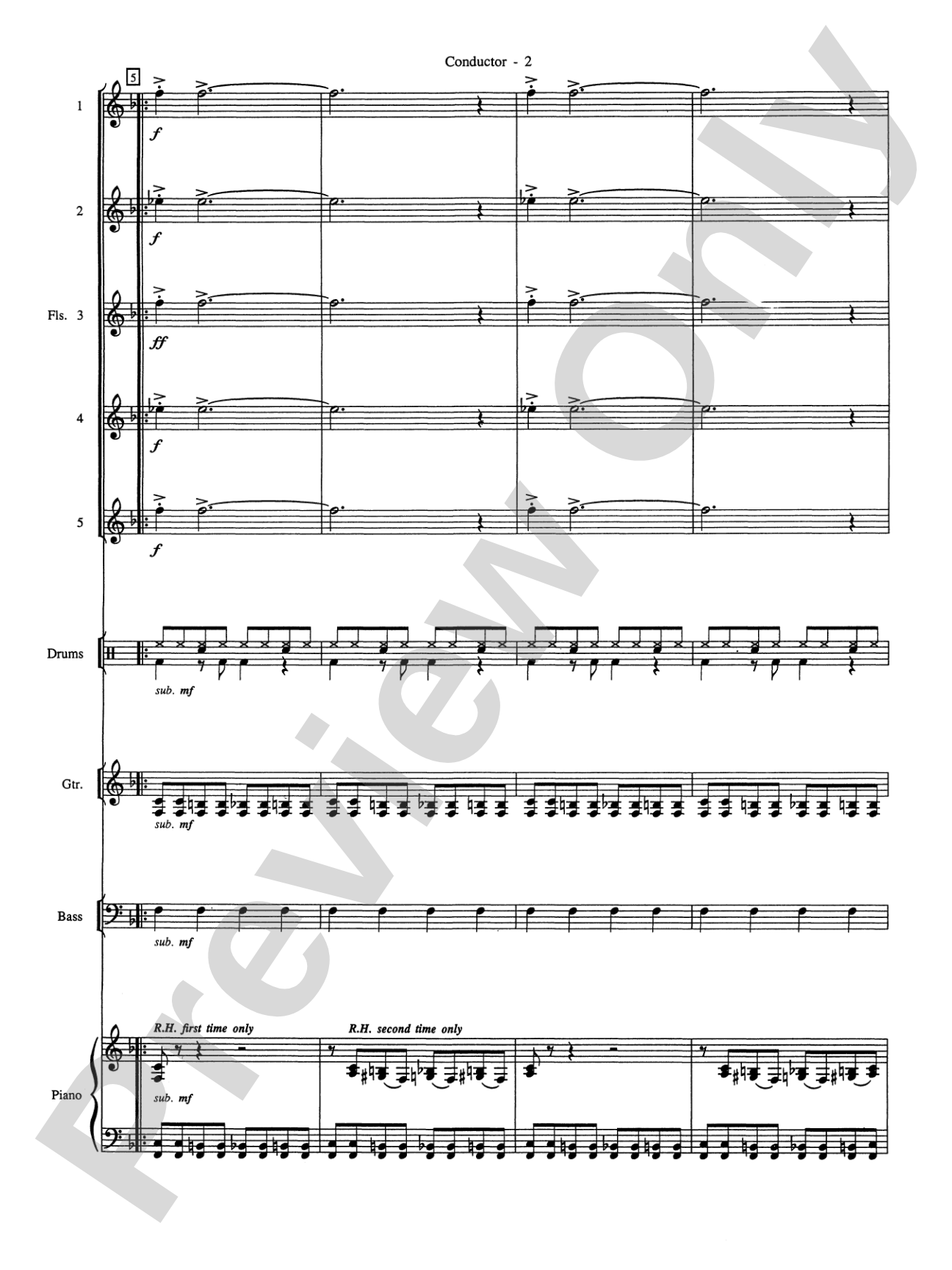 Batman Theme (from the Original TV Series): Flute Choir