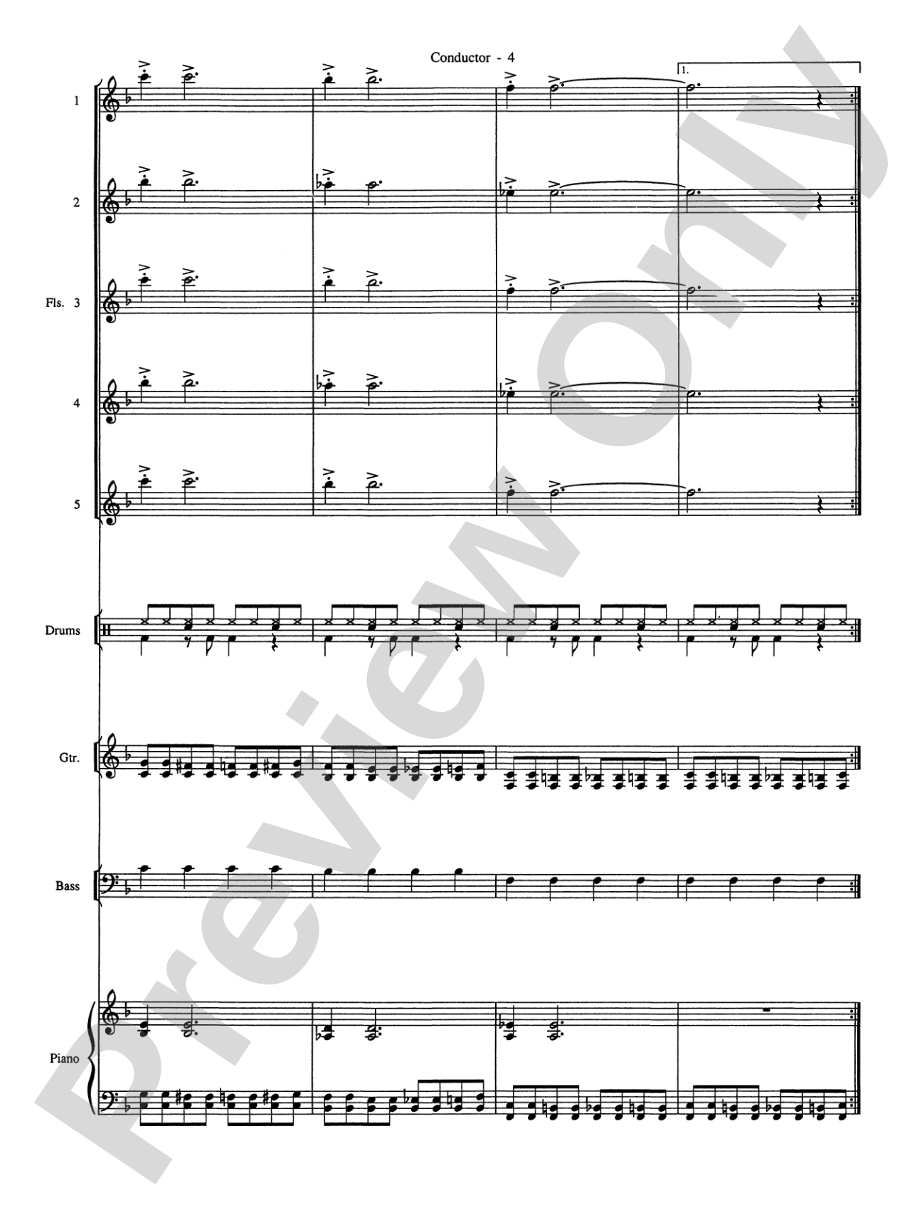 Batman Theme (from the Original TV Series): Flute Choir