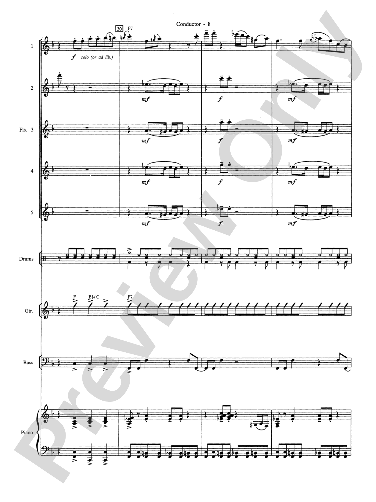 Batman Theme (from the Original TV Series): Flute Choir