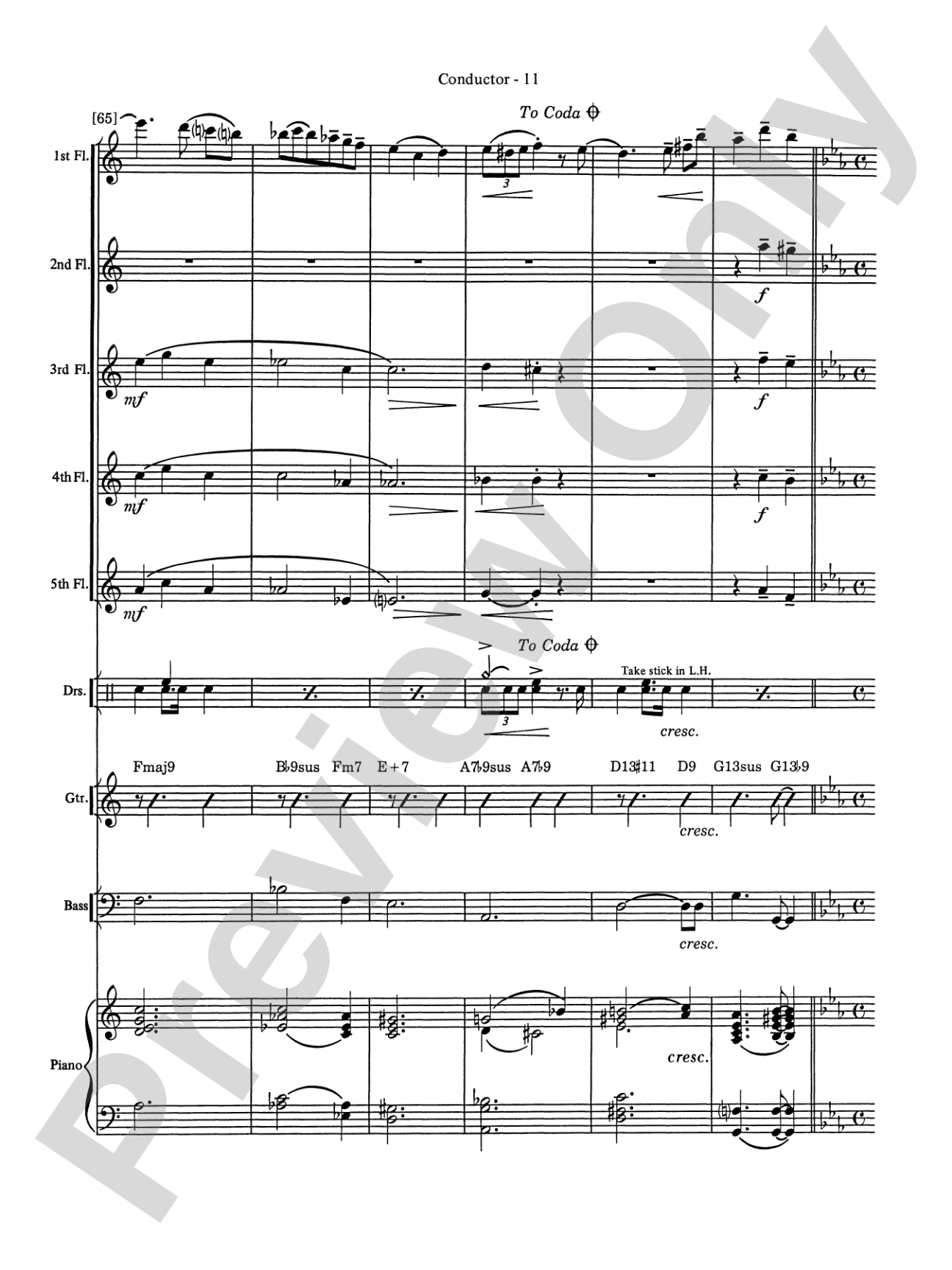 Over the Rainbow: Flute Choir