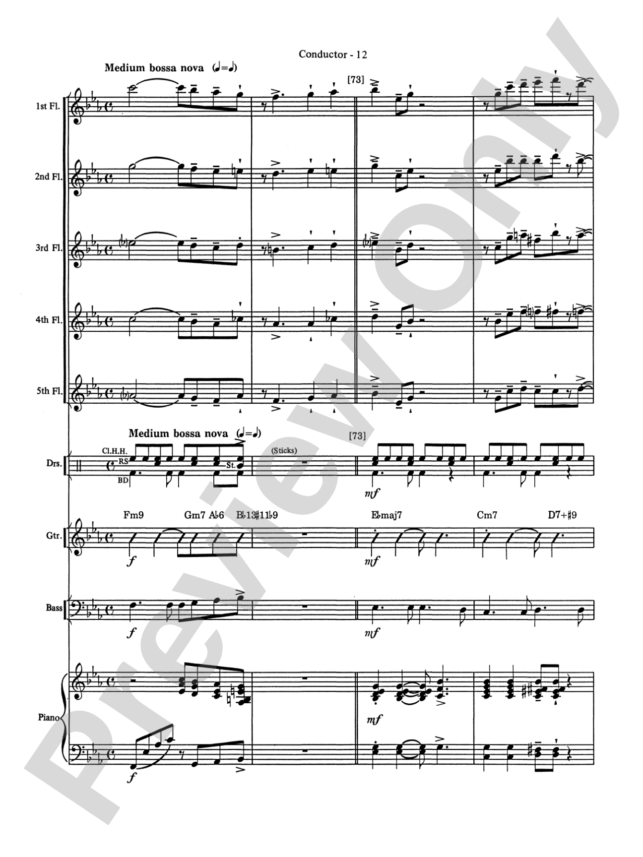 Over the Rainbow: Flute Choir