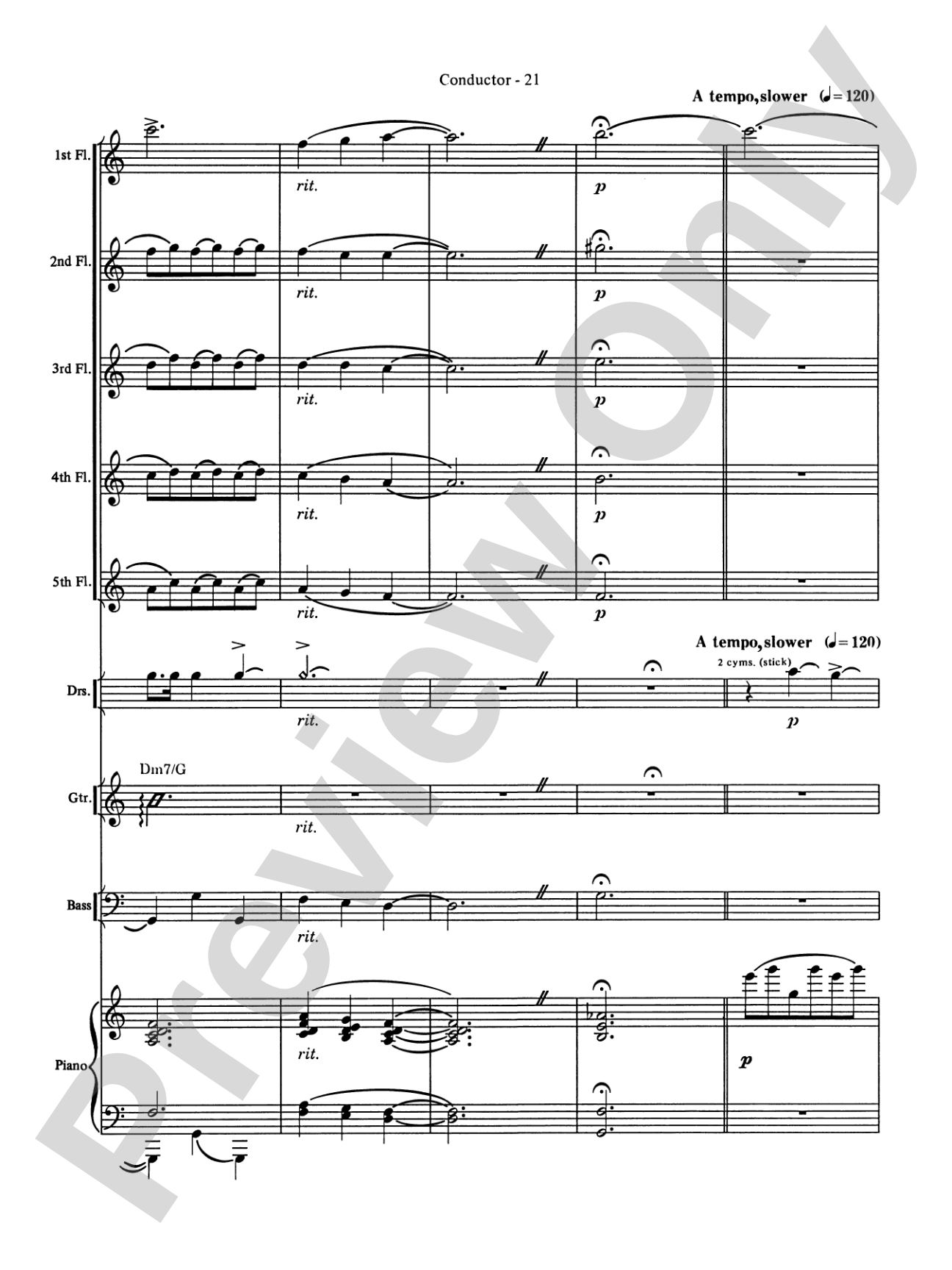 Over the Rainbow: Flute Choir