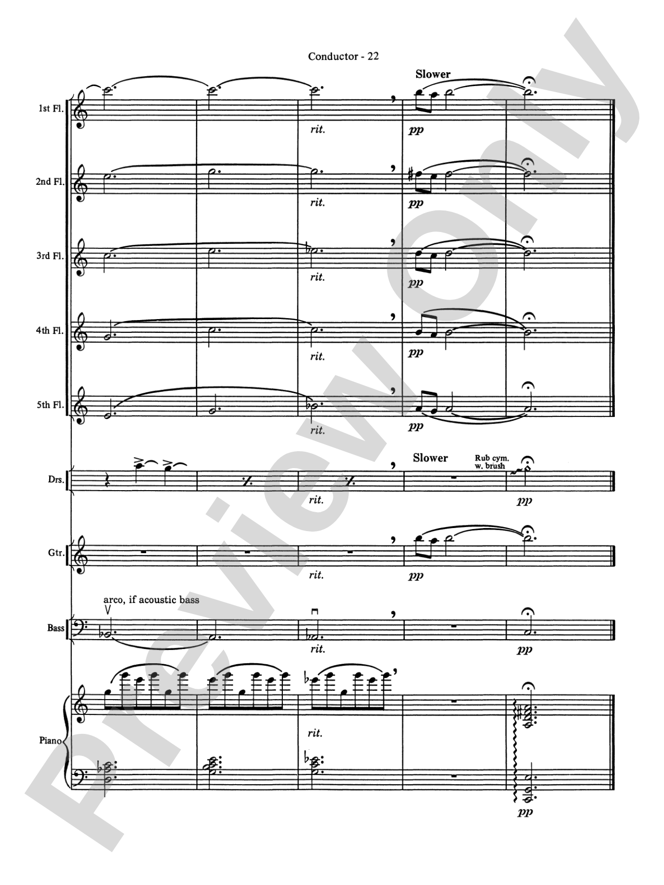 Over the Rainbow: Flute Choir