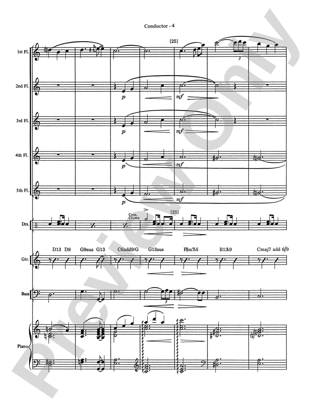 Over the Rainbow: Flute Choir
