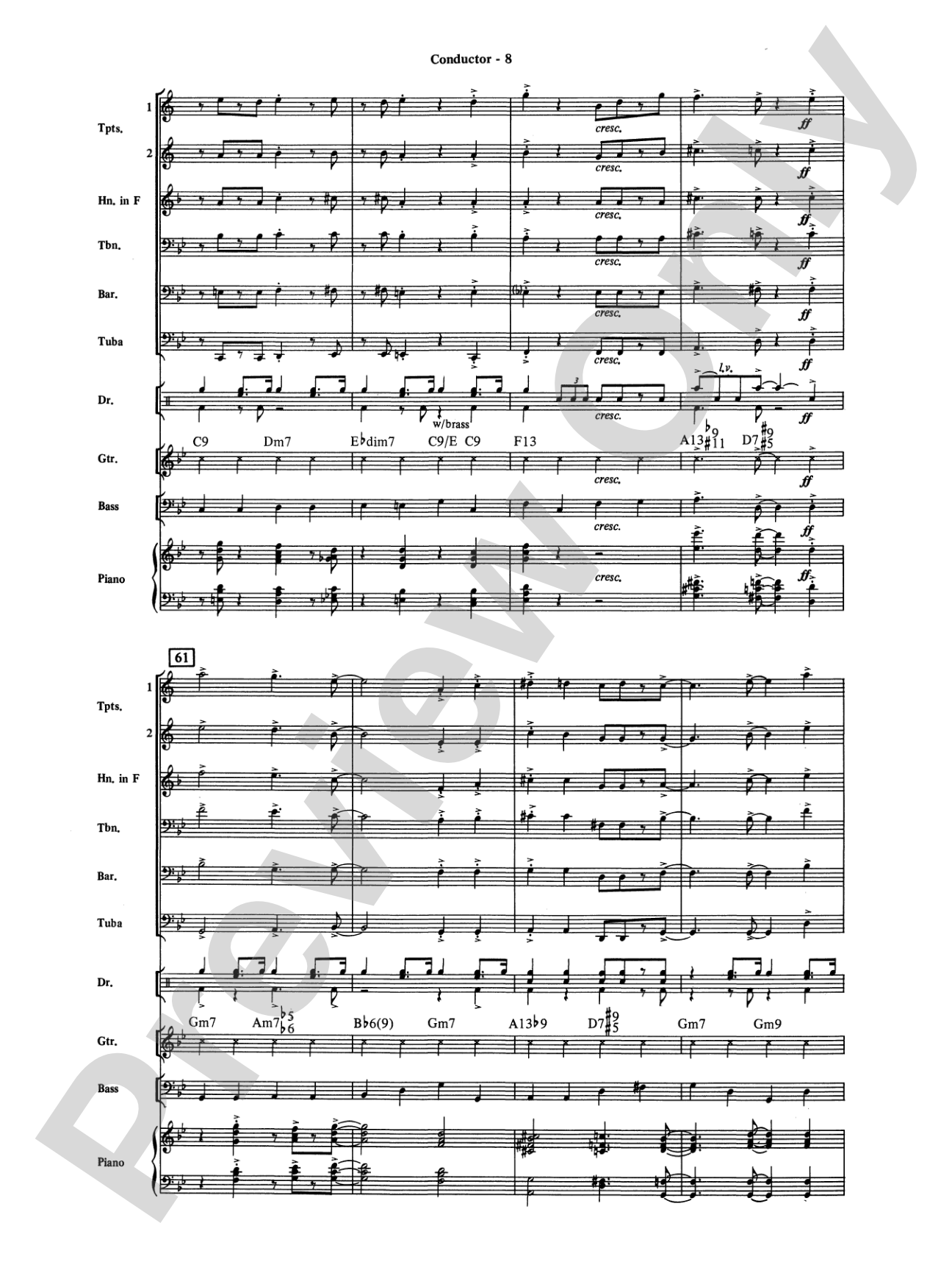 It Don't Mean a Thing (If It Ain't Got That Swing): Brass Choir